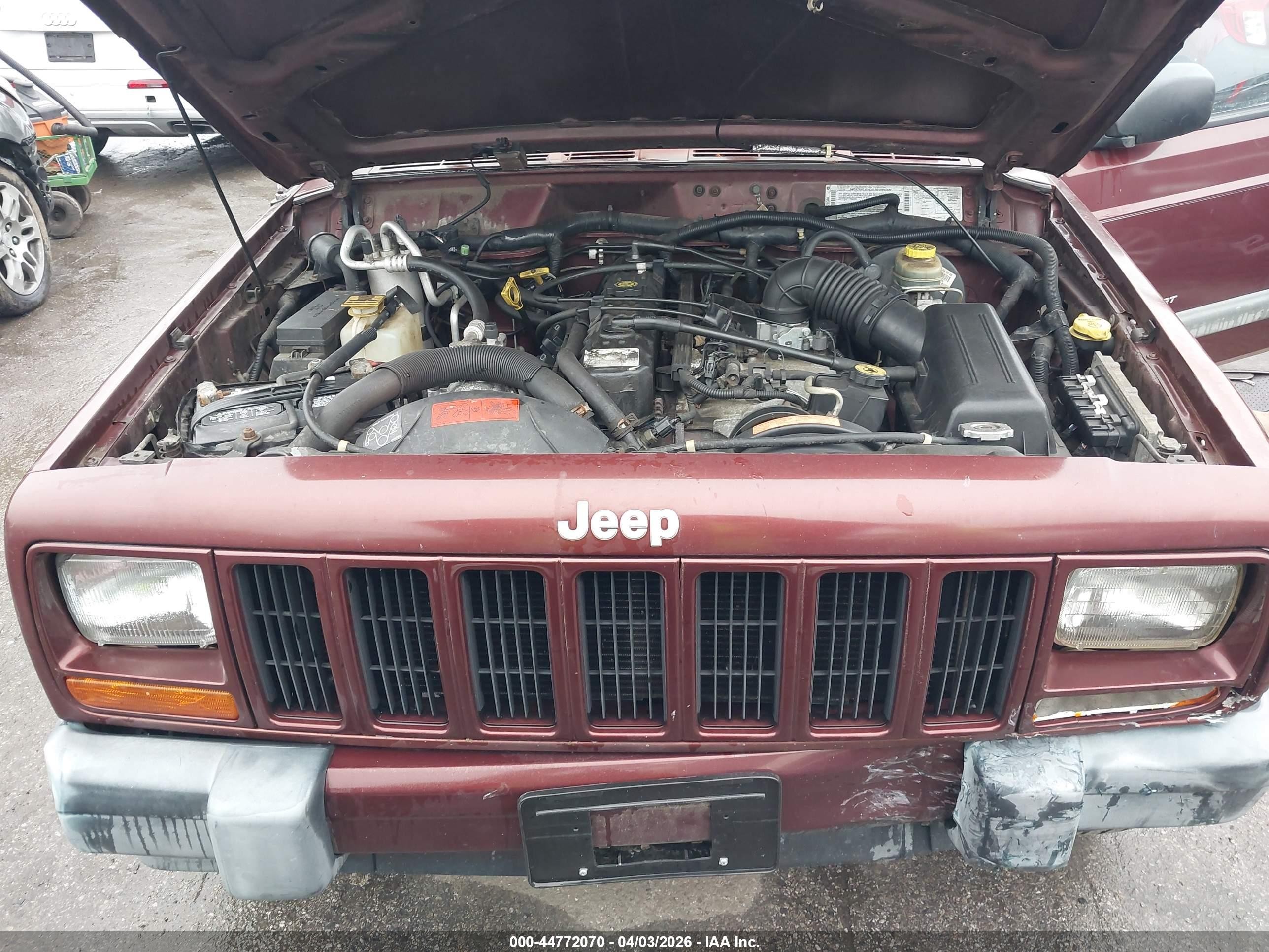 2001 Jeep Cherokee Sport Brown vin: 1J4FF48S71L538369