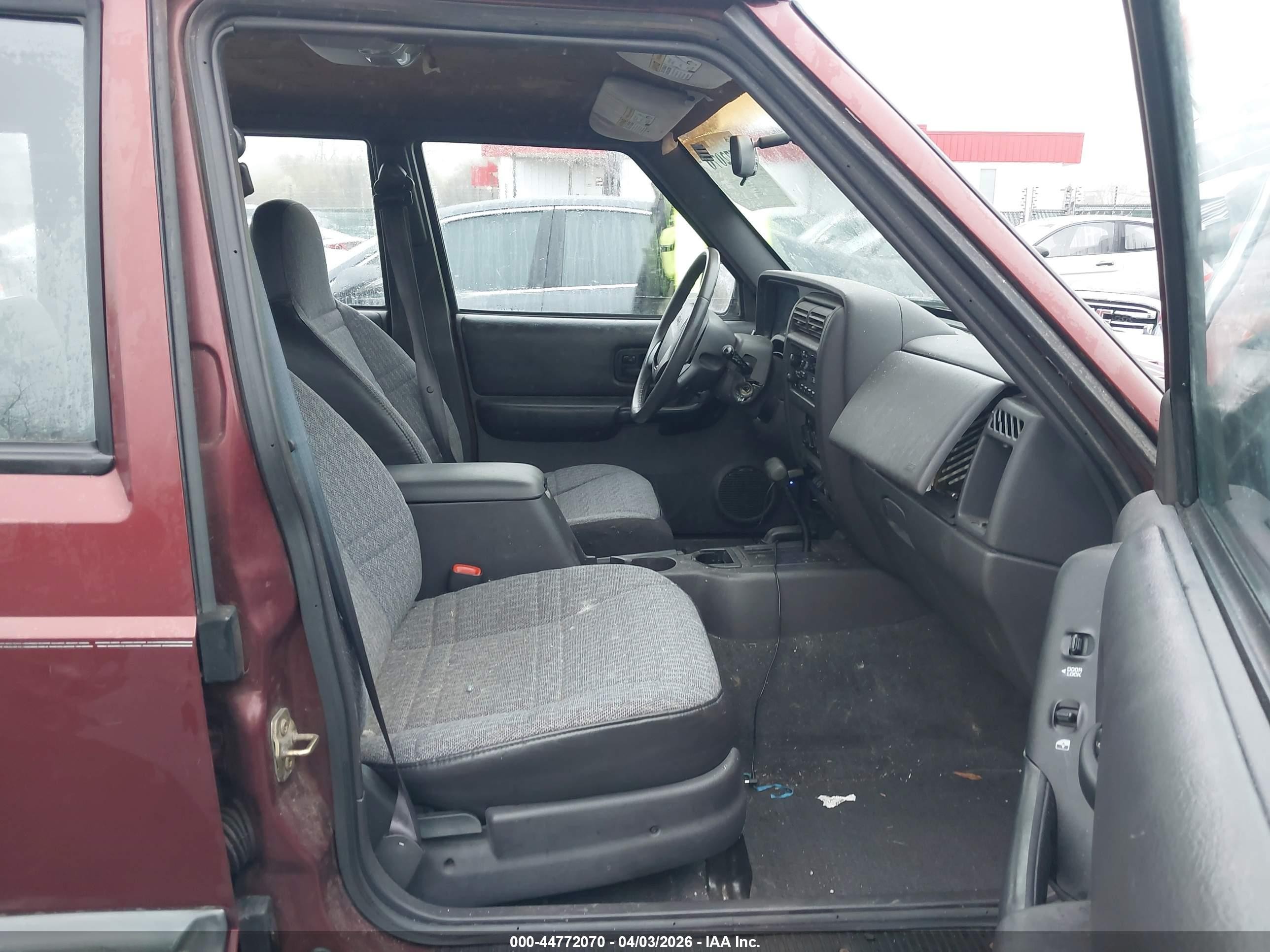 2001 Jeep Cherokee Sport Brown vin: 1J4FF48S71L538369