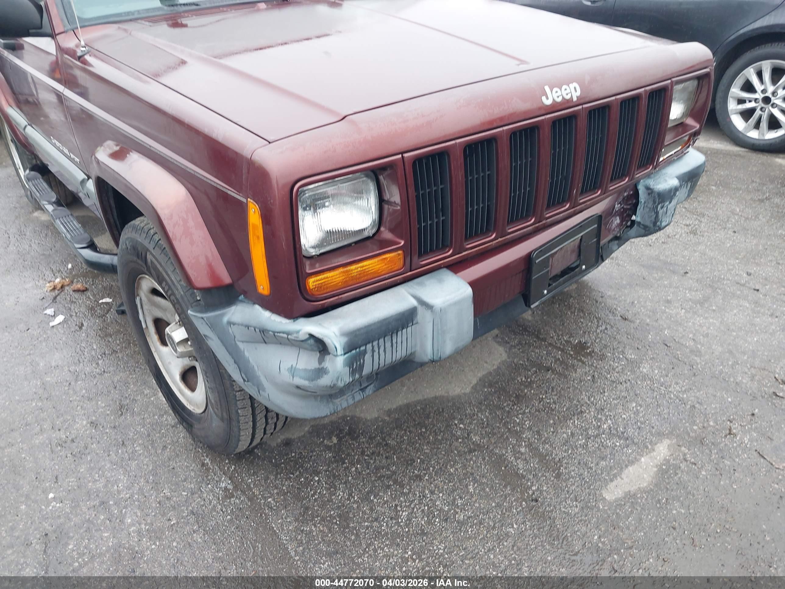 2001 Jeep Cherokee Sport Brown vin: 1J4FF48S71L538369