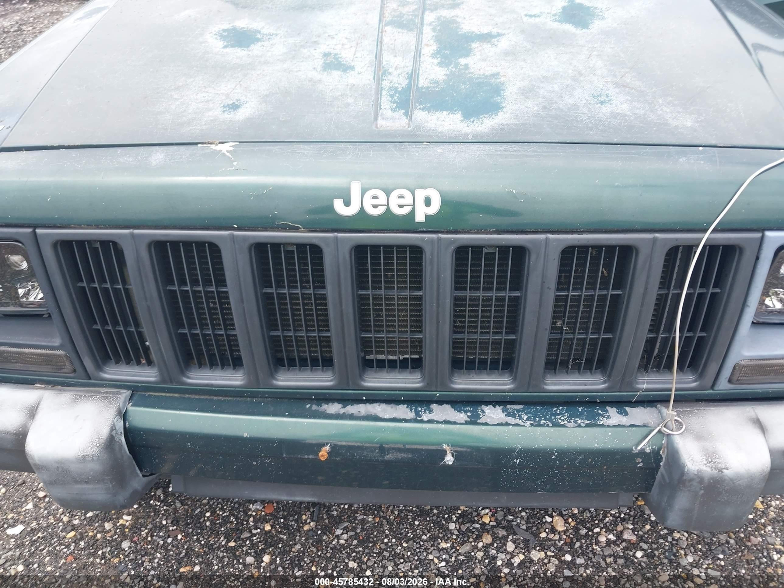 2000 Jeep Cherokee Sport Green vin: 1J4FF48S7YL114667