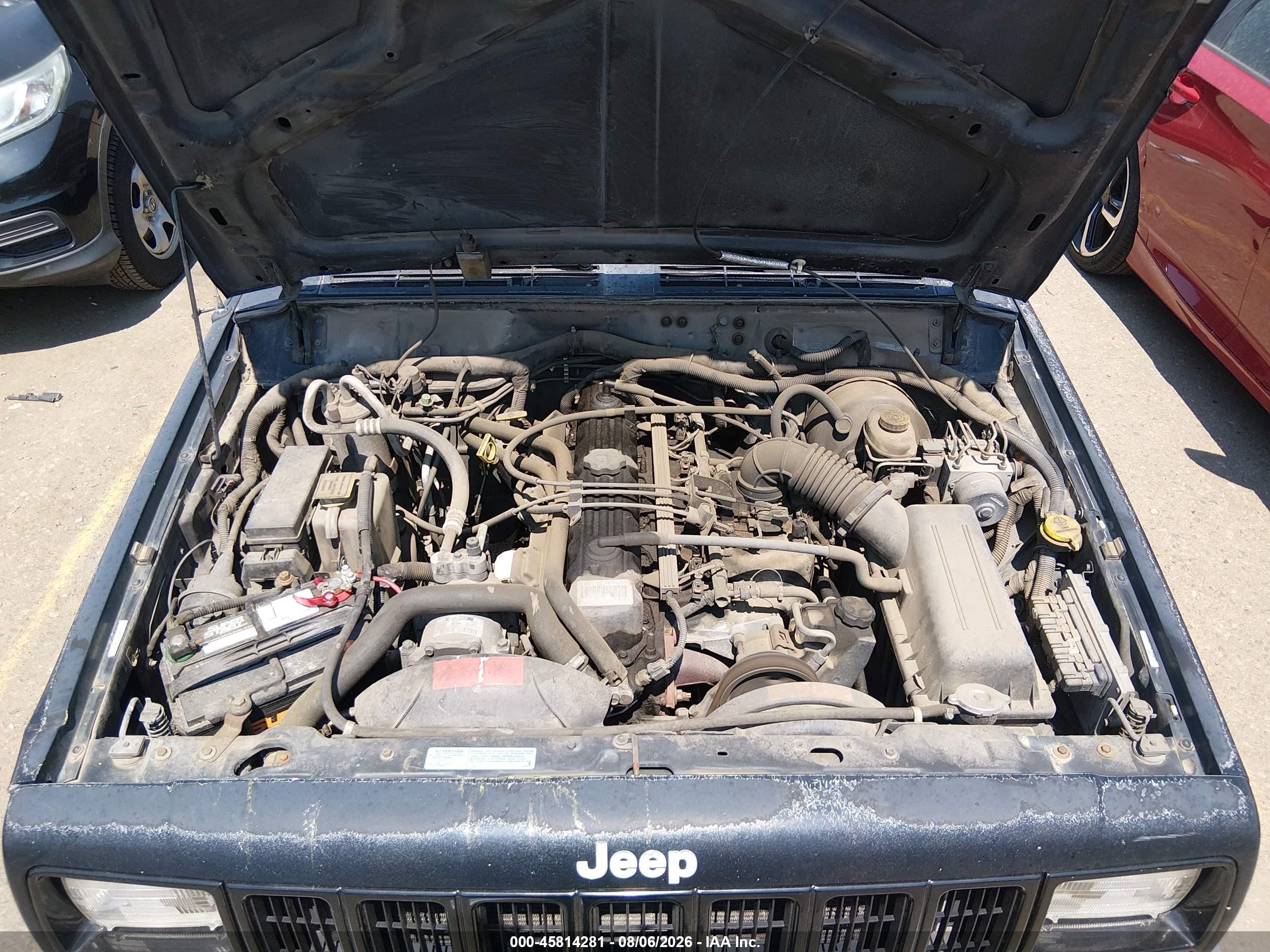 2000 Jeep Cherokee Sport Black vin: 1J4FF48S7YL222187