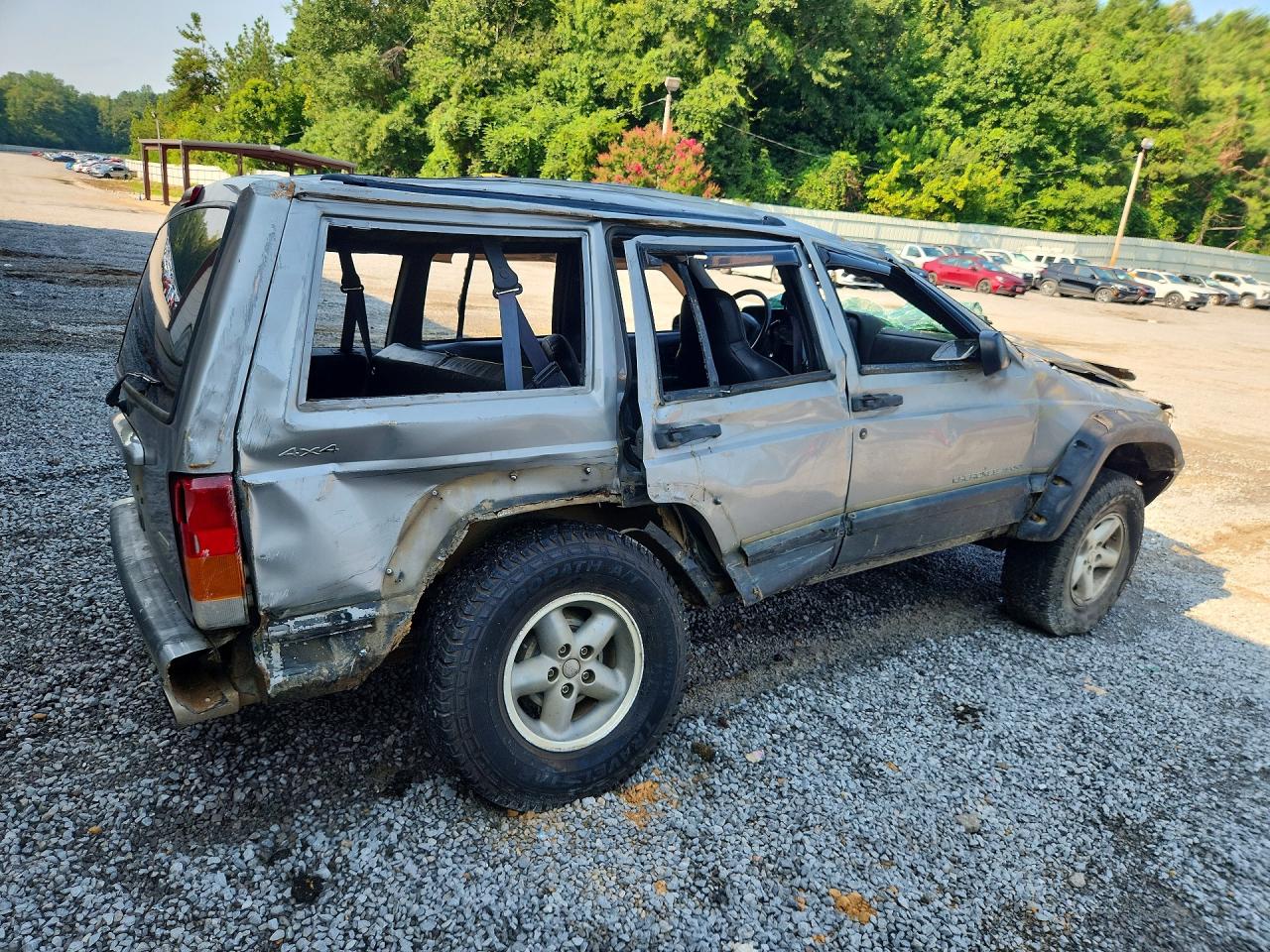 2001 Jeep Cherokee Sport Серебряный vin: 1J4FF48S81L589055