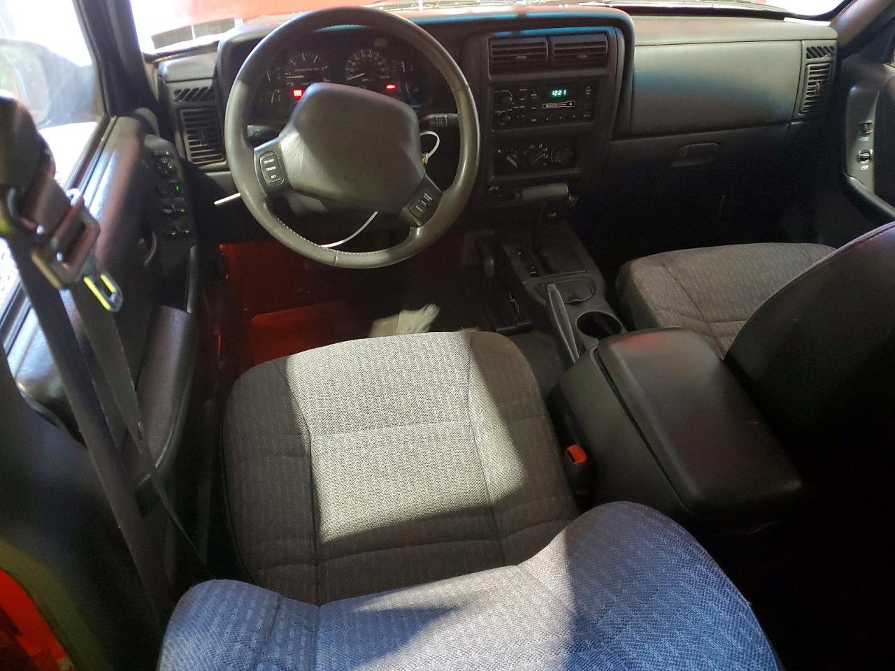 2000 Jeep Cherokee Sport Red vin: 1J4FF48S8YL110238