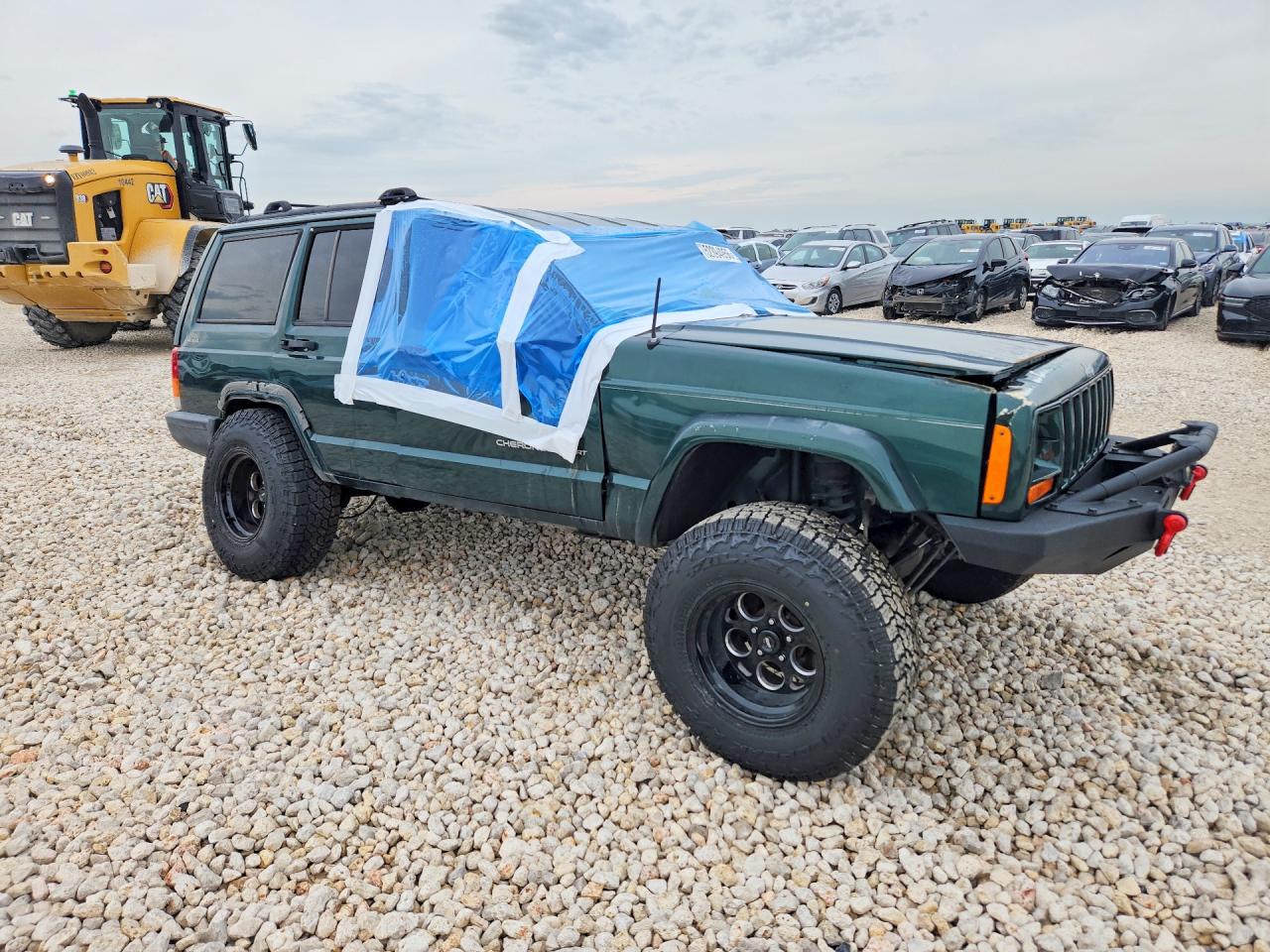 2000 Jeep Cherokee Sport Зеленый vin: 1J4FF48S8YL113804