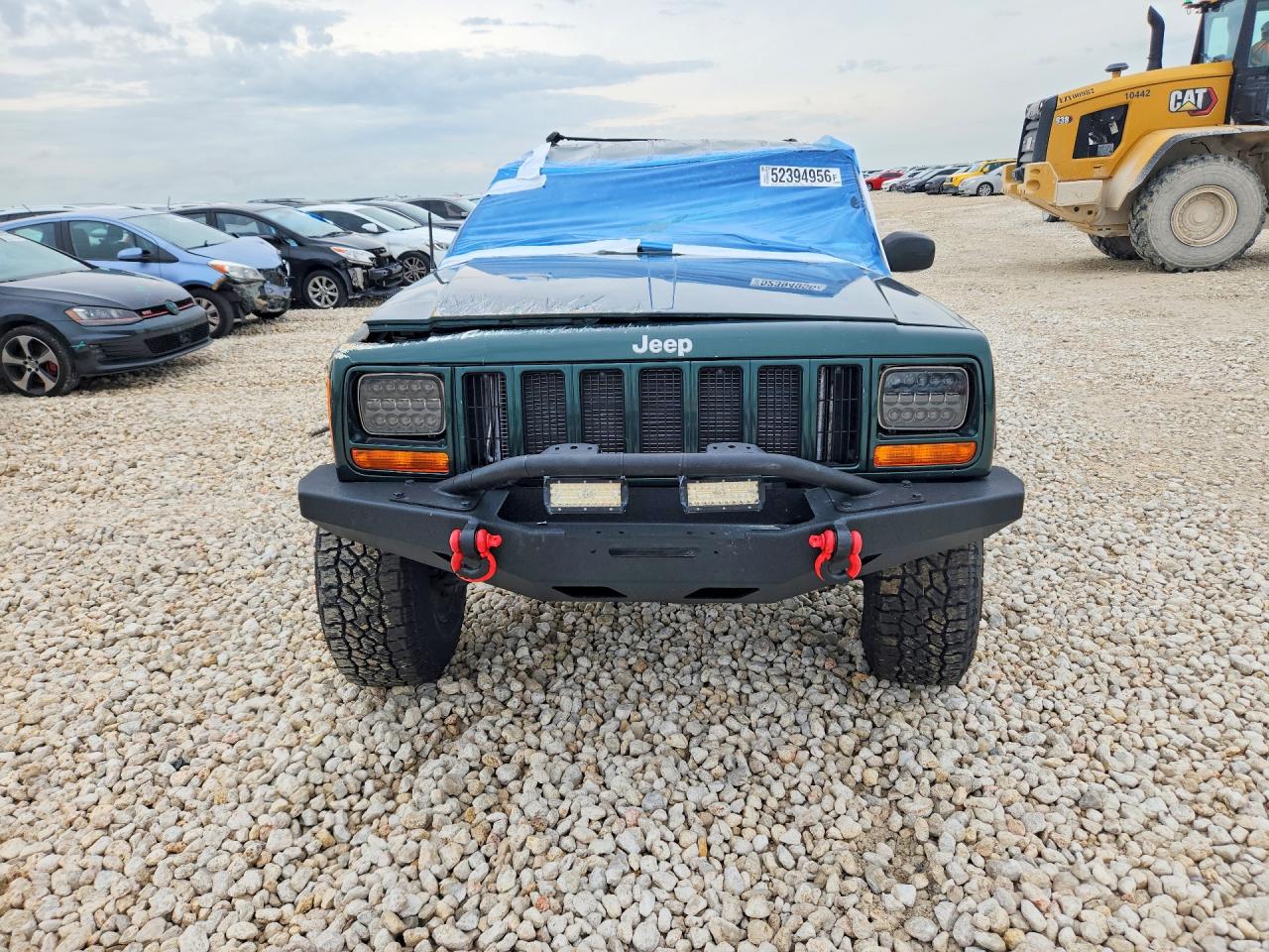 2000 Jeep Cherokee Sport Зеленый vin: 1J4FF48S8YL113804