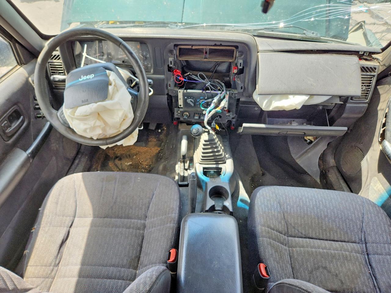 2001 Jeep Cherokee Sport Teal vin: 1J4FF48S91L507186