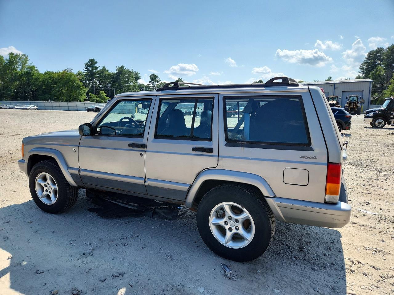 2001 Jeep Cherokee Sport Gray vin: 1J4FF48S91L615131