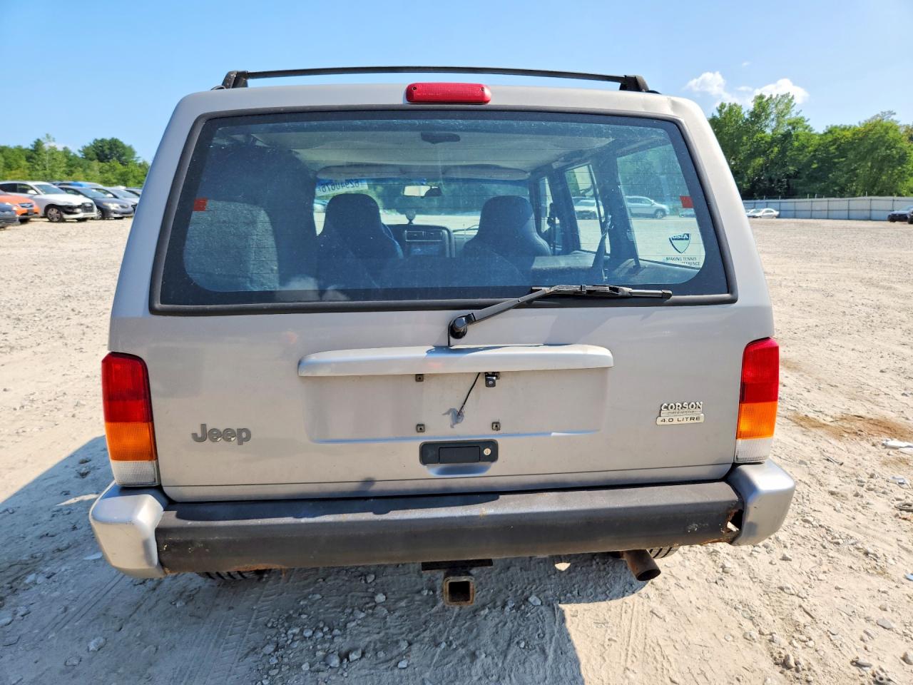 2001 Jeep Cherokee Sport Gray vin: 1J4FF48S91L615131