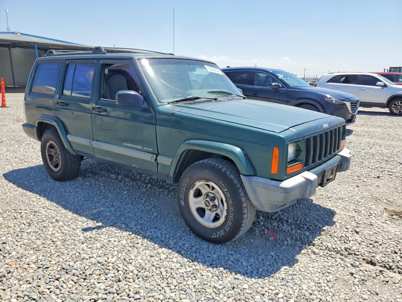 2000 Jeep Cherokee Sport Зеленый vin: 1J4FF48S9YL137707