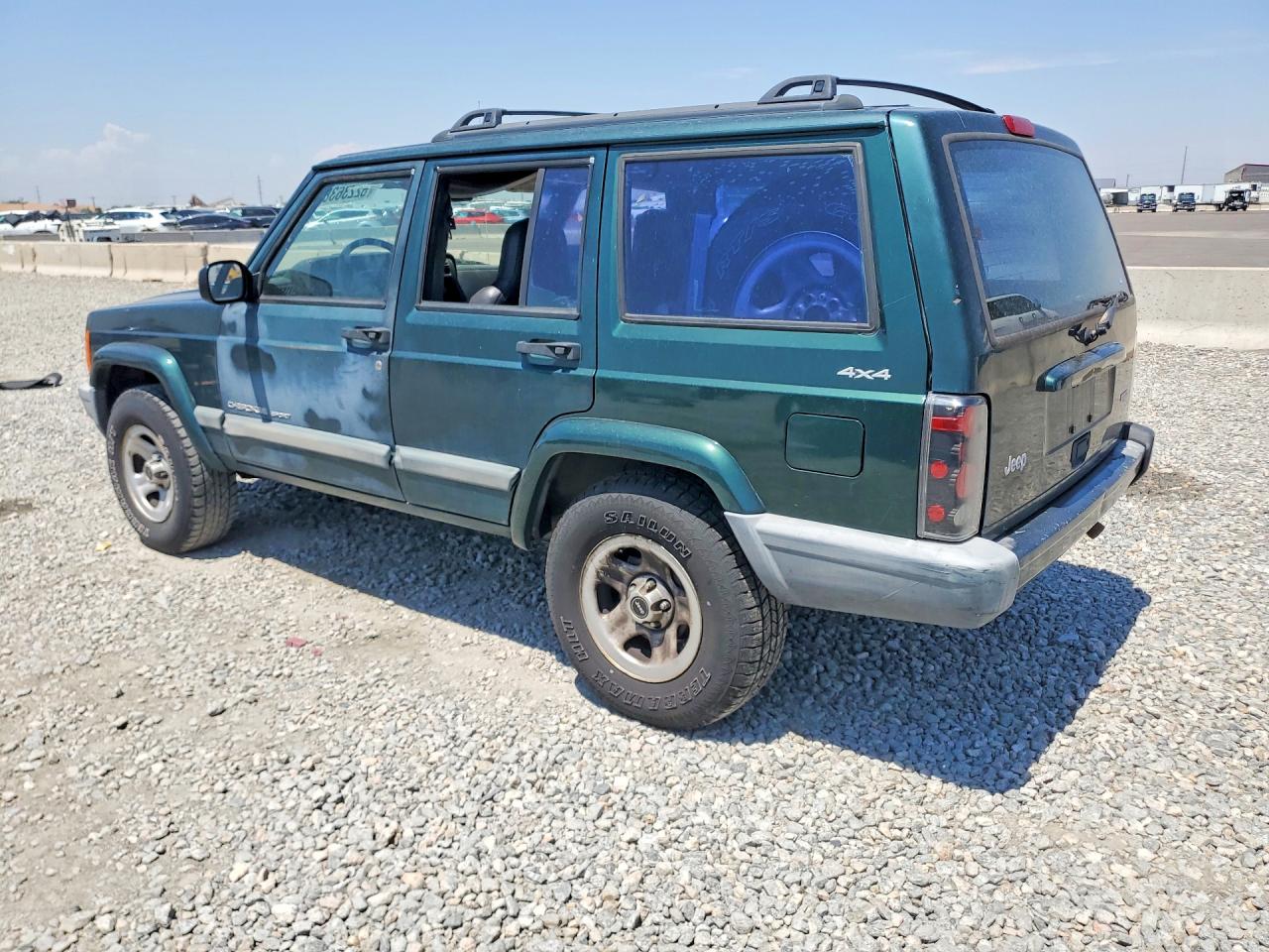 2000 Jeep Cherokee Sport Зеленый vin: 1J4FF48S9YL137707