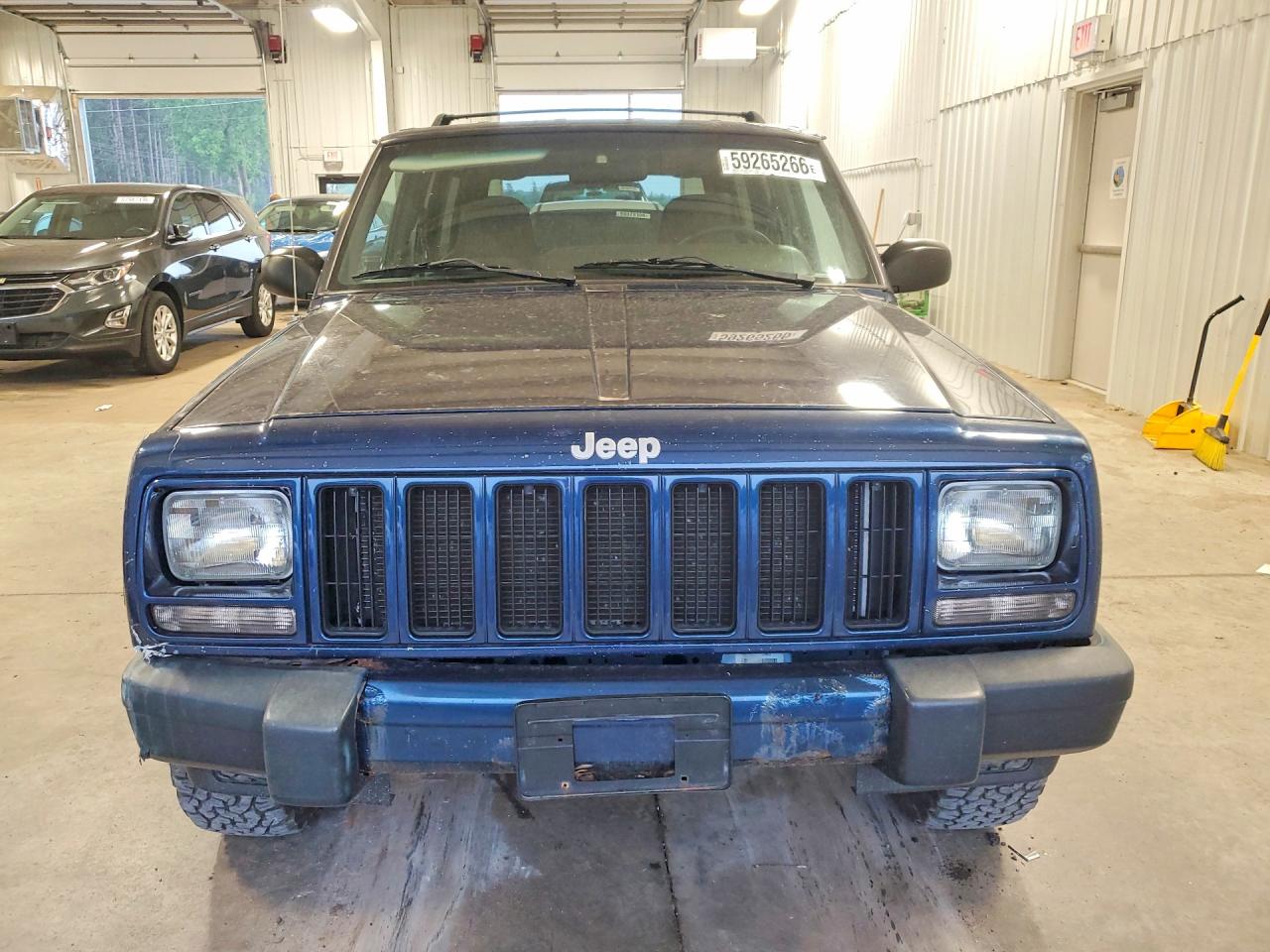 2000 Jeep Cherokee Sport Blue vin: 1J4FF48S9YL141370