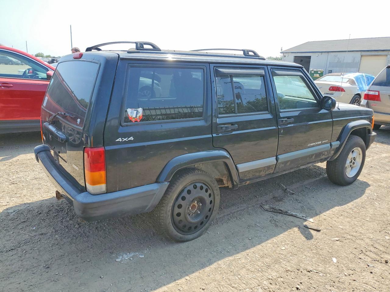 2000 Jeep Cherokee Sport Black vin: 1J4FF48S9YL263467