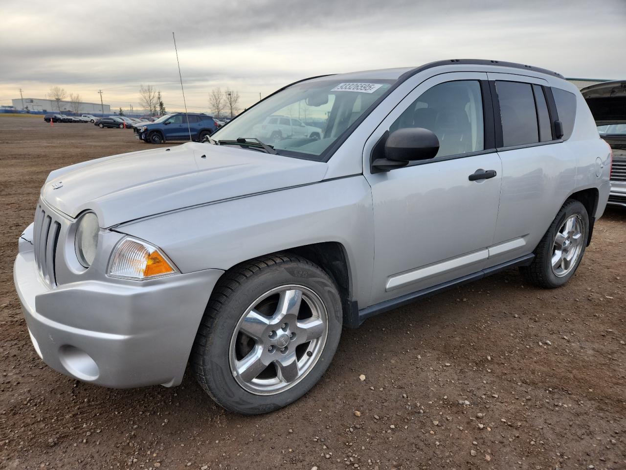 2009 Jeep Compass Limited Silver vin: 1J4FF57B89D230995