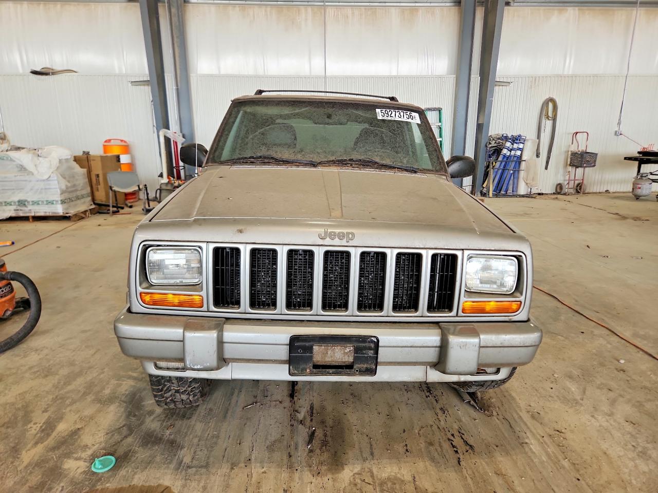 2001 Jeep Cherokee Classic Gray vin: 1J4FF58S11L540544
