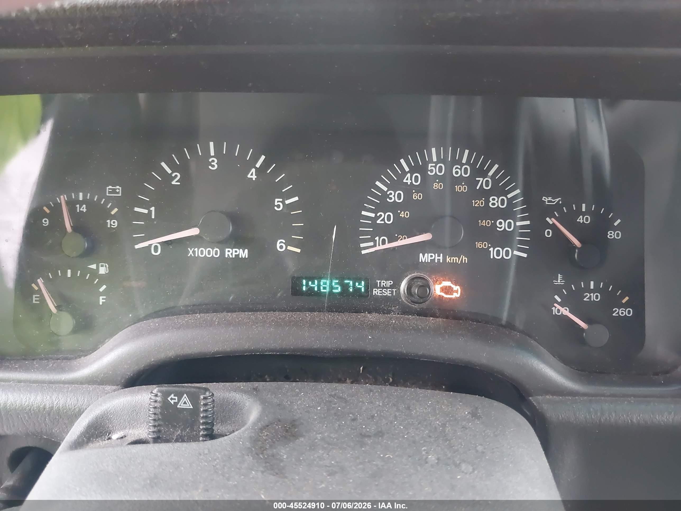 2000 Jeep Cherokee Classic Green vin: 1J4FF58S4YL250664