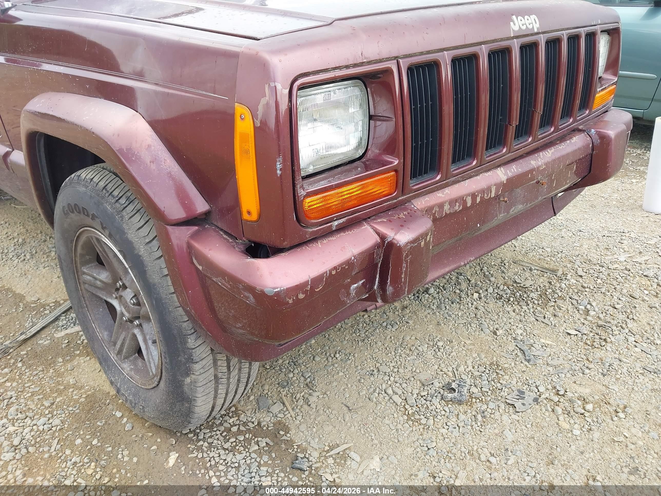 2000 Jeep Cherokee Classic Brown vin: 1J4FF58S6YL170007