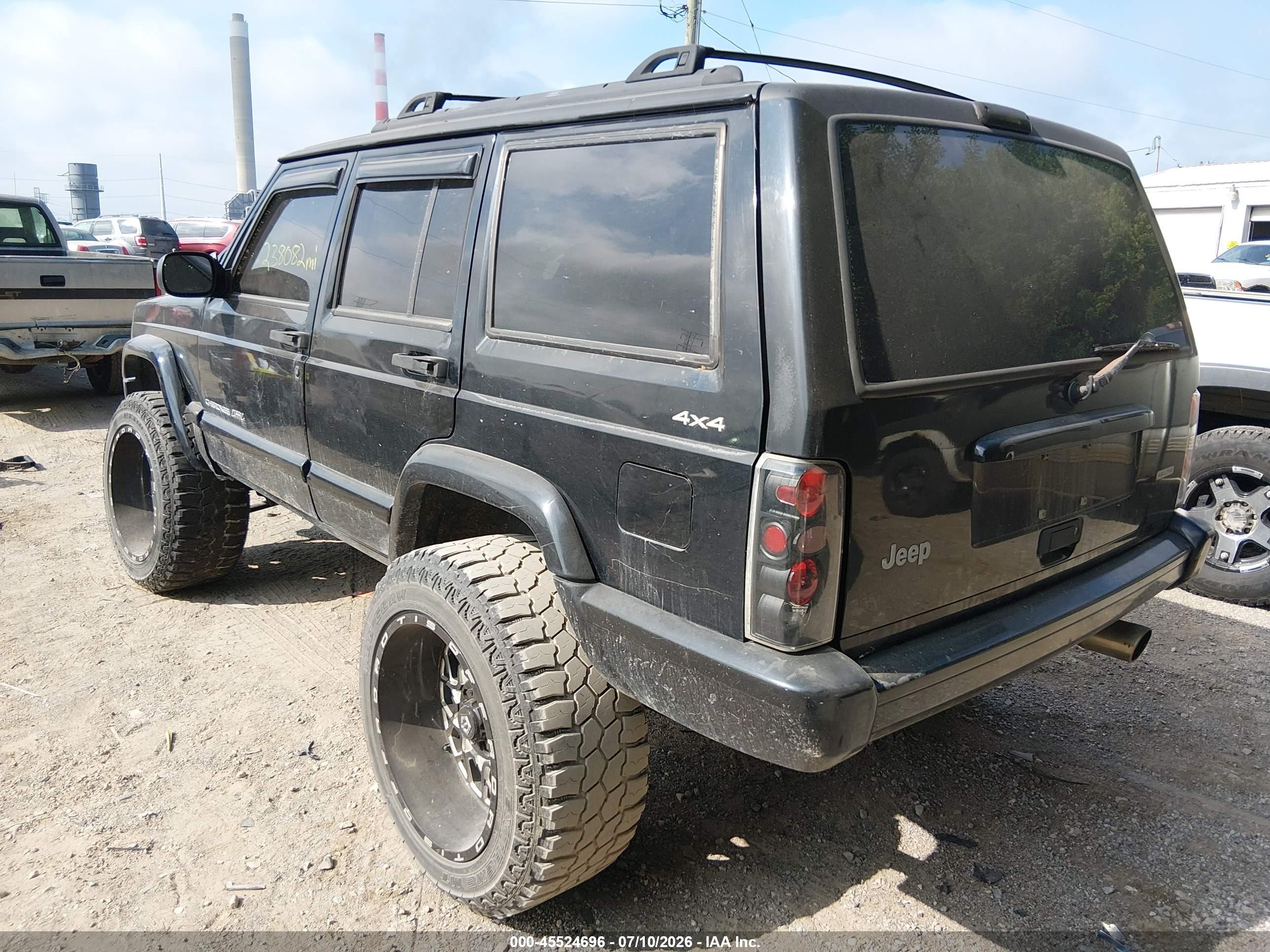 2000 Jeep Cherokee Classic Black vin: 1J4FF58S7YL230960