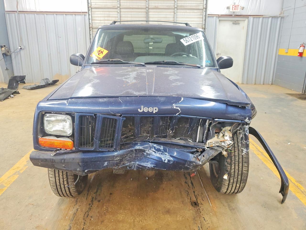 2000 Jeep Cherokee Classic Синий vin: 1J4FF58S9YL229292