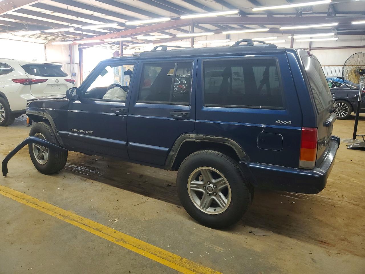 2000 Jeep Cherokee Classic Синий vin: 1J4FF58S9YL229292