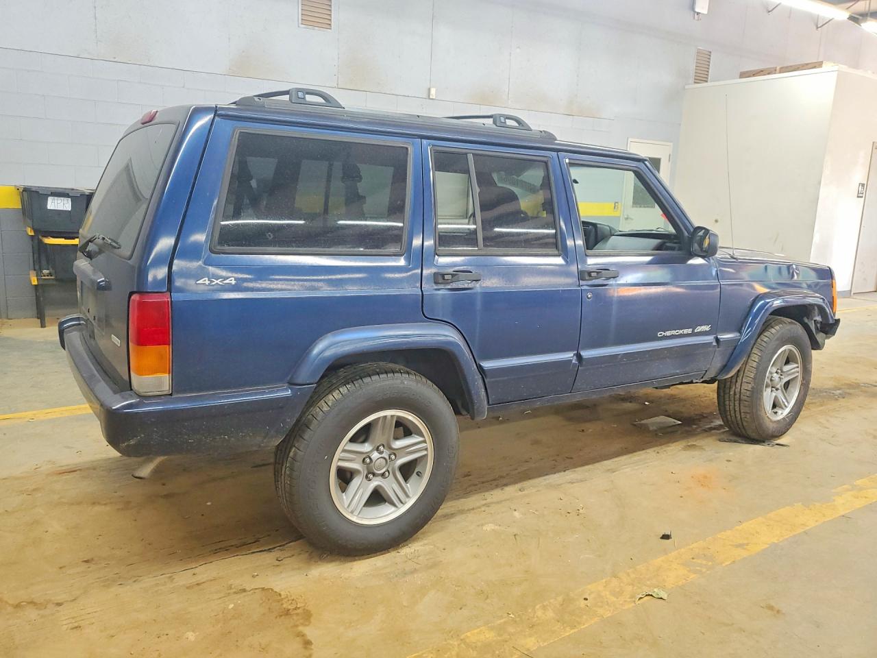 2000 Jeep Cherokee Classic Синий vin: 1J4FF58S9YL229292