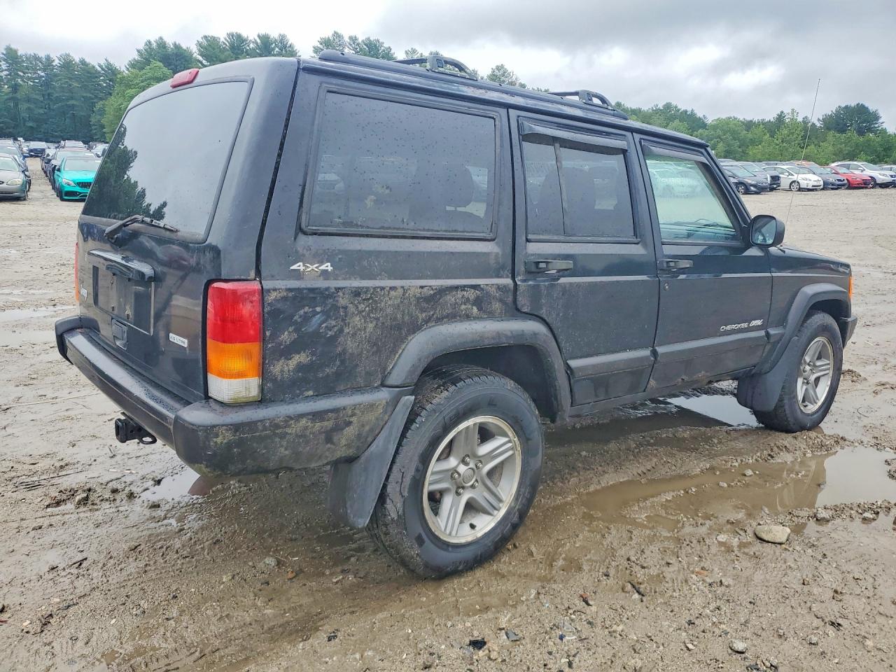 2001 Jeep Cherokee Classic Black vin: 1J4FF58SX1L514346