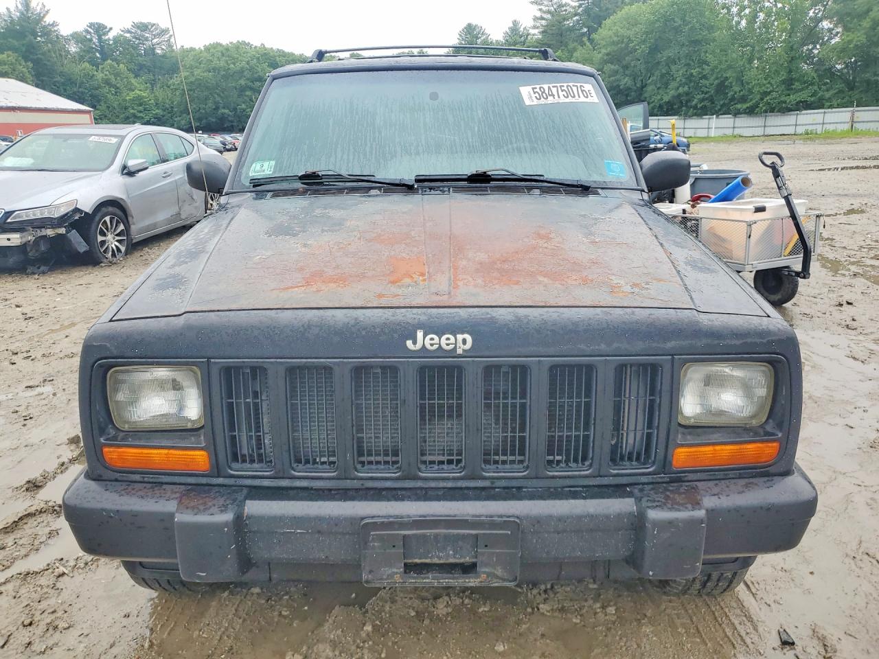 2001 Jeep Cherokee Classic Black vin: 1J4FF58SX1L514346