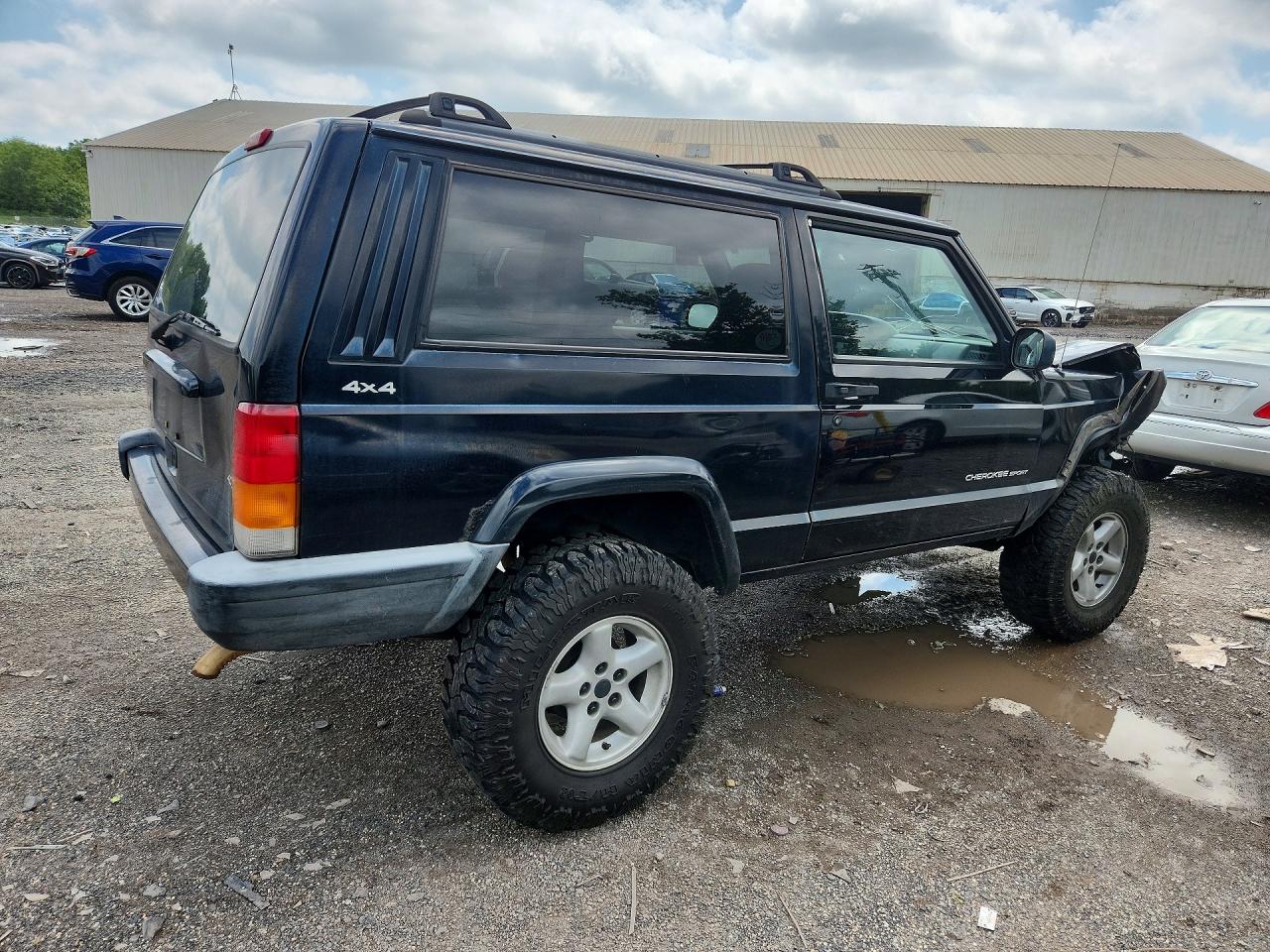 1999 Jeep Cherokee Sport Black vin: 1J4FF67S8XL664150
