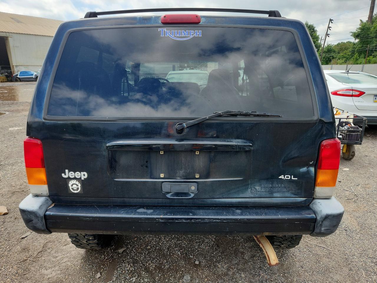 1999 Jeep Cherokee Sport Black vin: 1J4FF67S8XL664150
