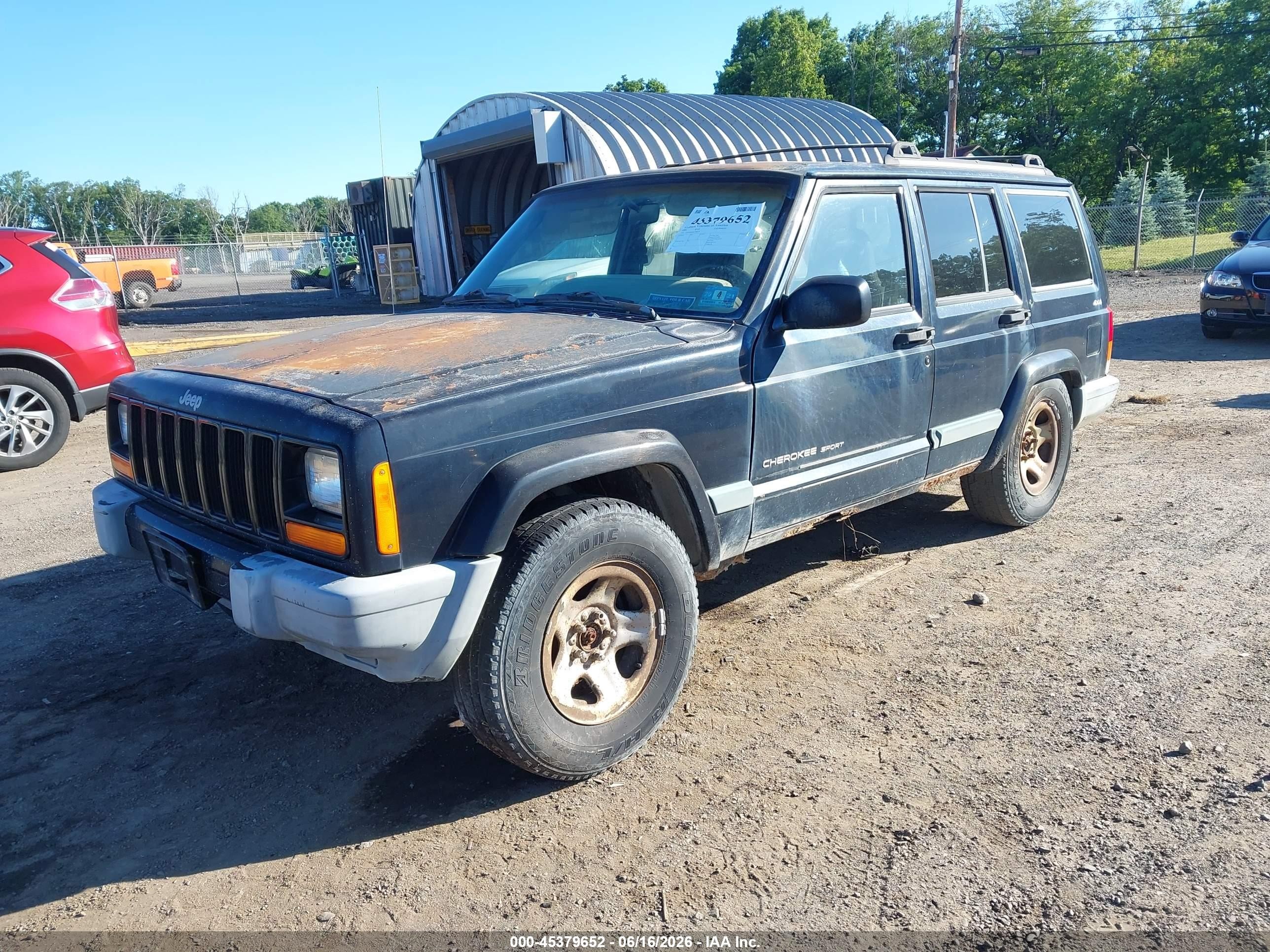 1999 Jeep Cherokee Classic/sport Черный vin: 1J4FF68S0XL586459