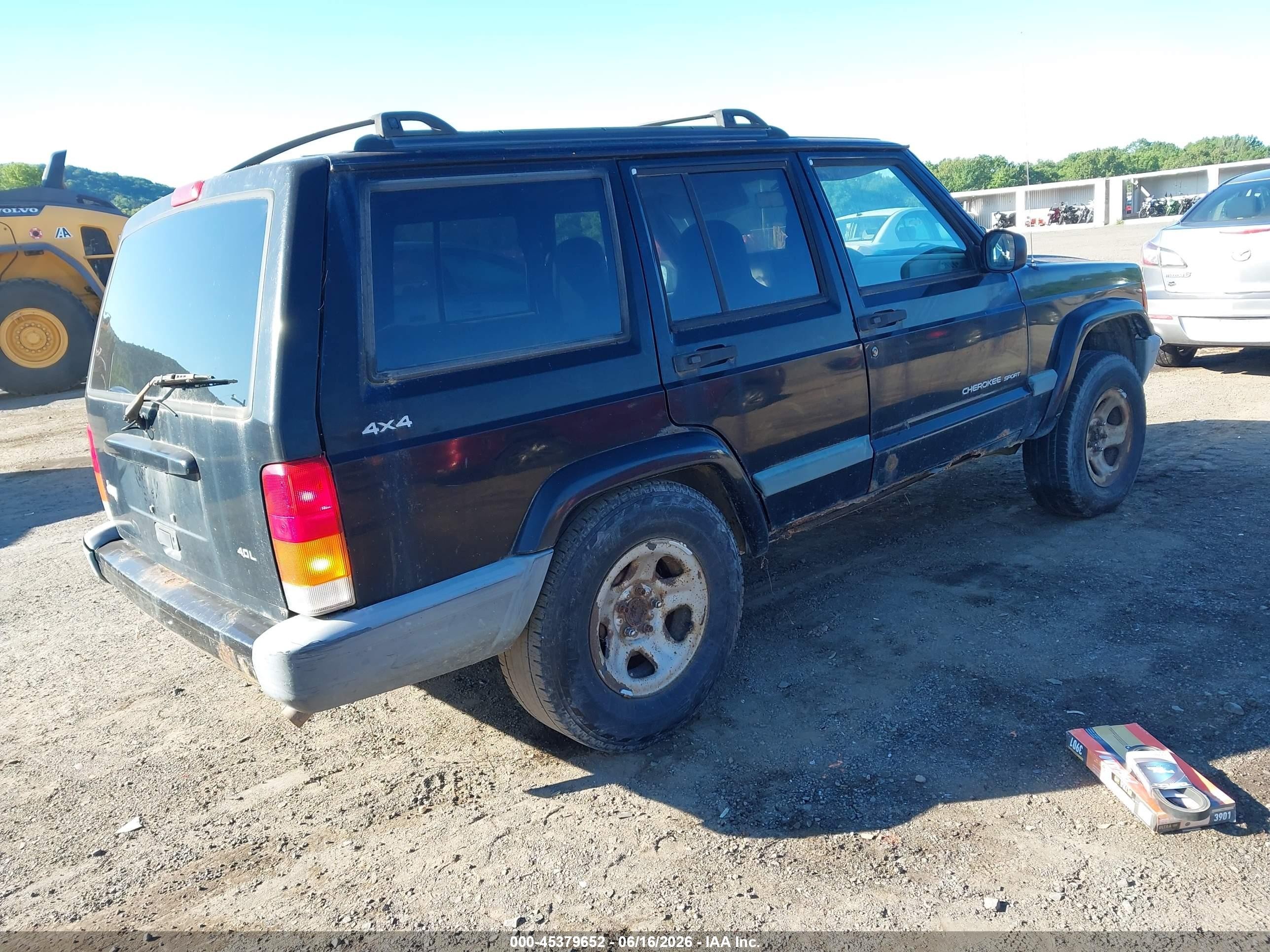 1999 Jeep Cherokee Classic/sport Черный vin: 1J4FF68S0XL586459