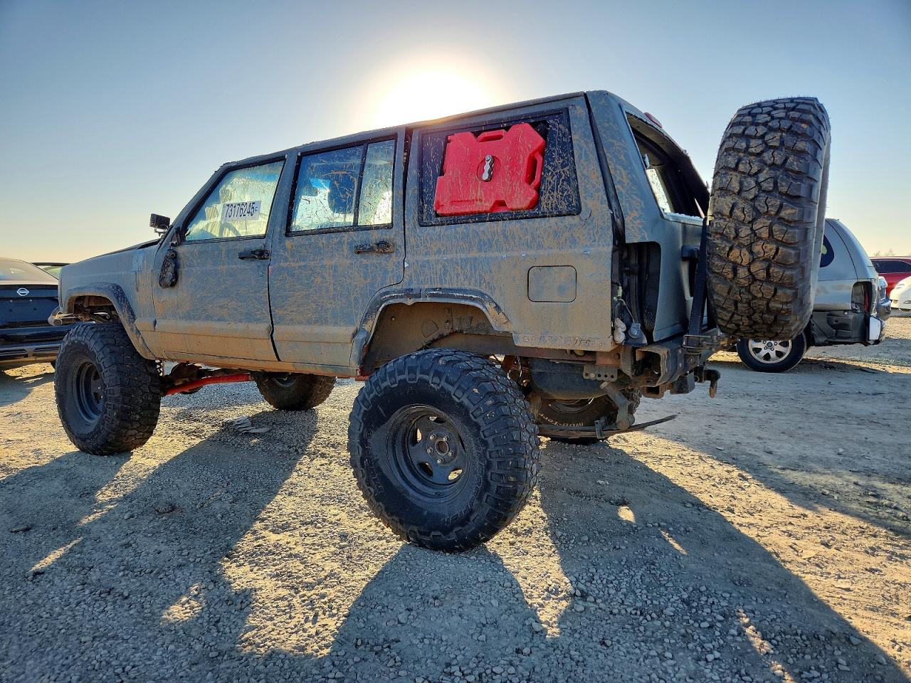 1999 Jeep Cherokee Sport Gray vin: 1J4FF68S0XL615572