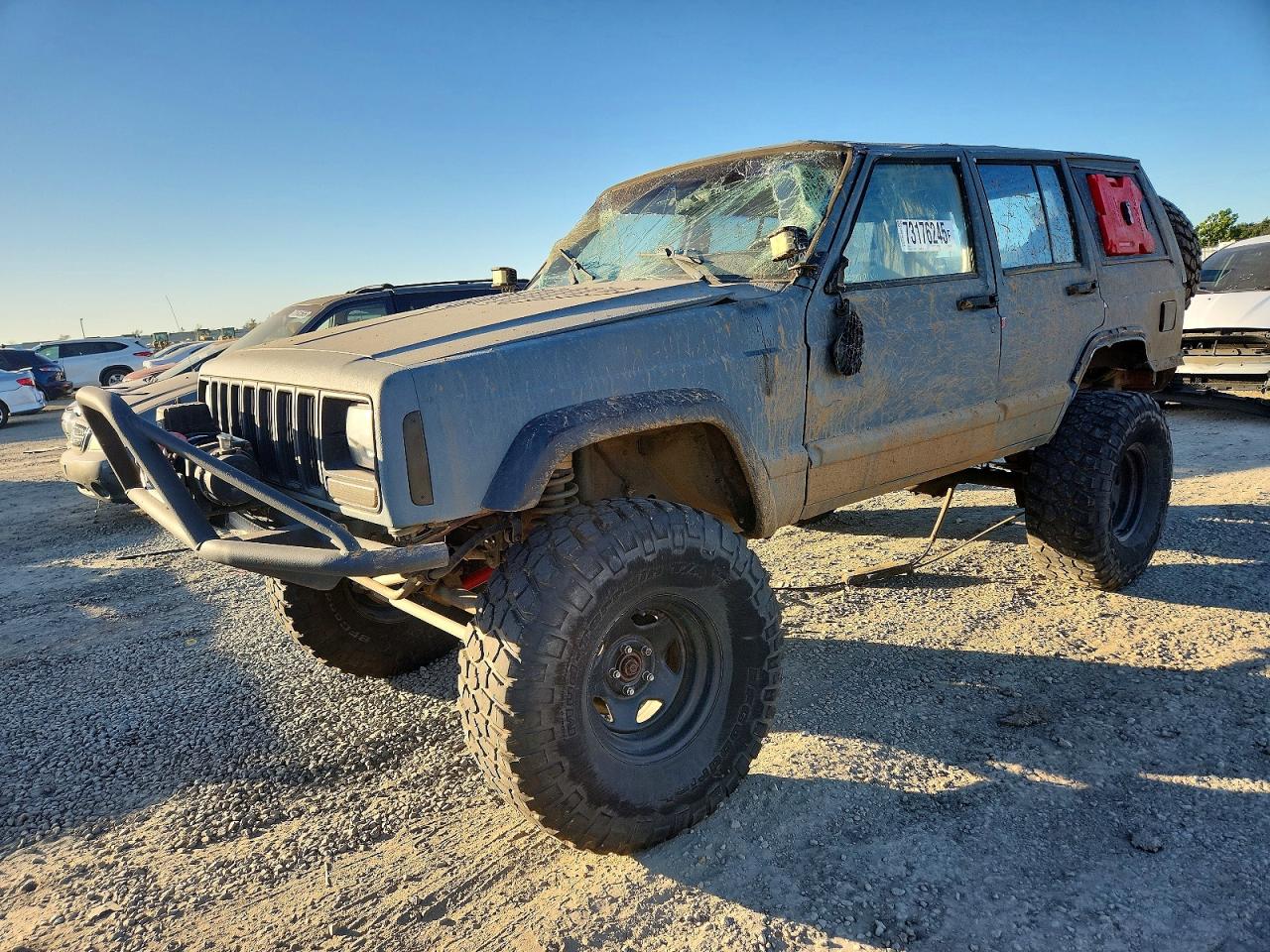1999 Jeep Cherokee Sport Gray vin: 1J4FF68S0XL615572