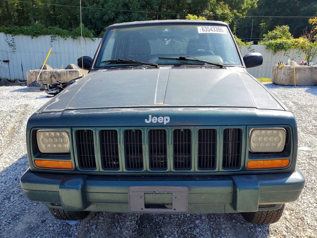 1999 Jeep Cherokee Sport Green vin: 1J4FF68S1XL534435