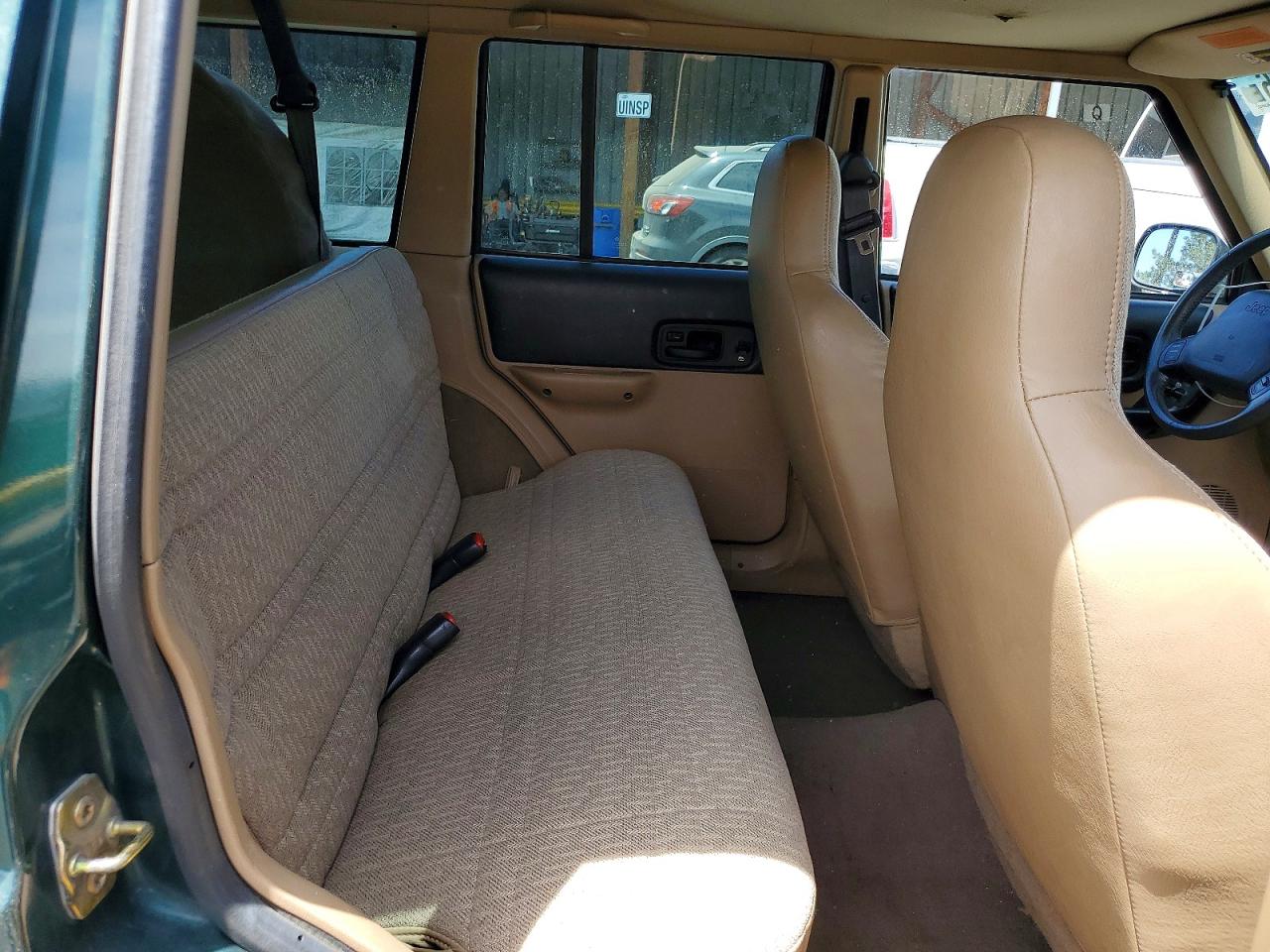 1999 Jeep Cherokee Sport Green vin: 1J4FF68S1XL622756