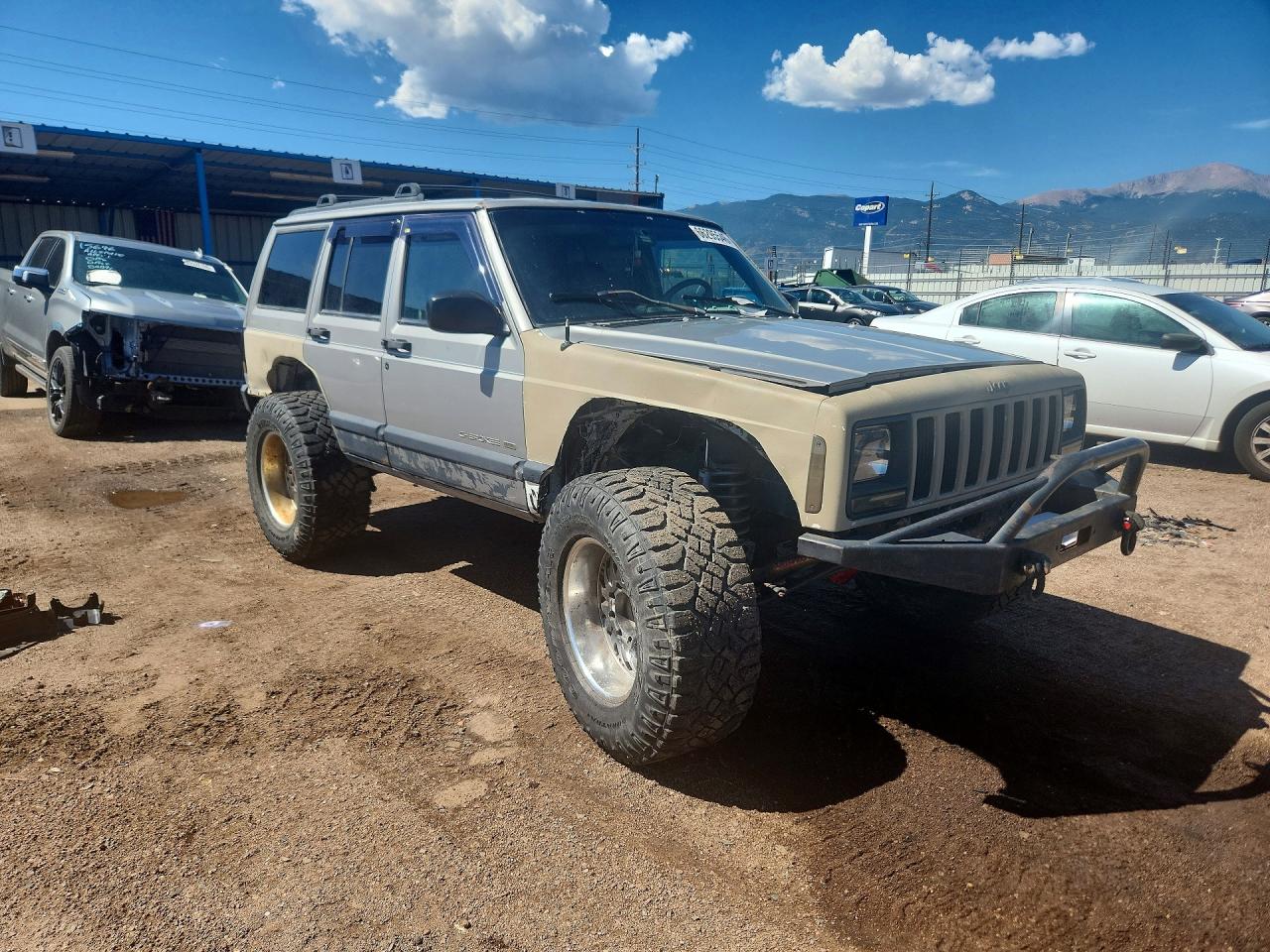 2000 Jeep Cherokee Limited Gray vin: 1J4FF68S1YL205123