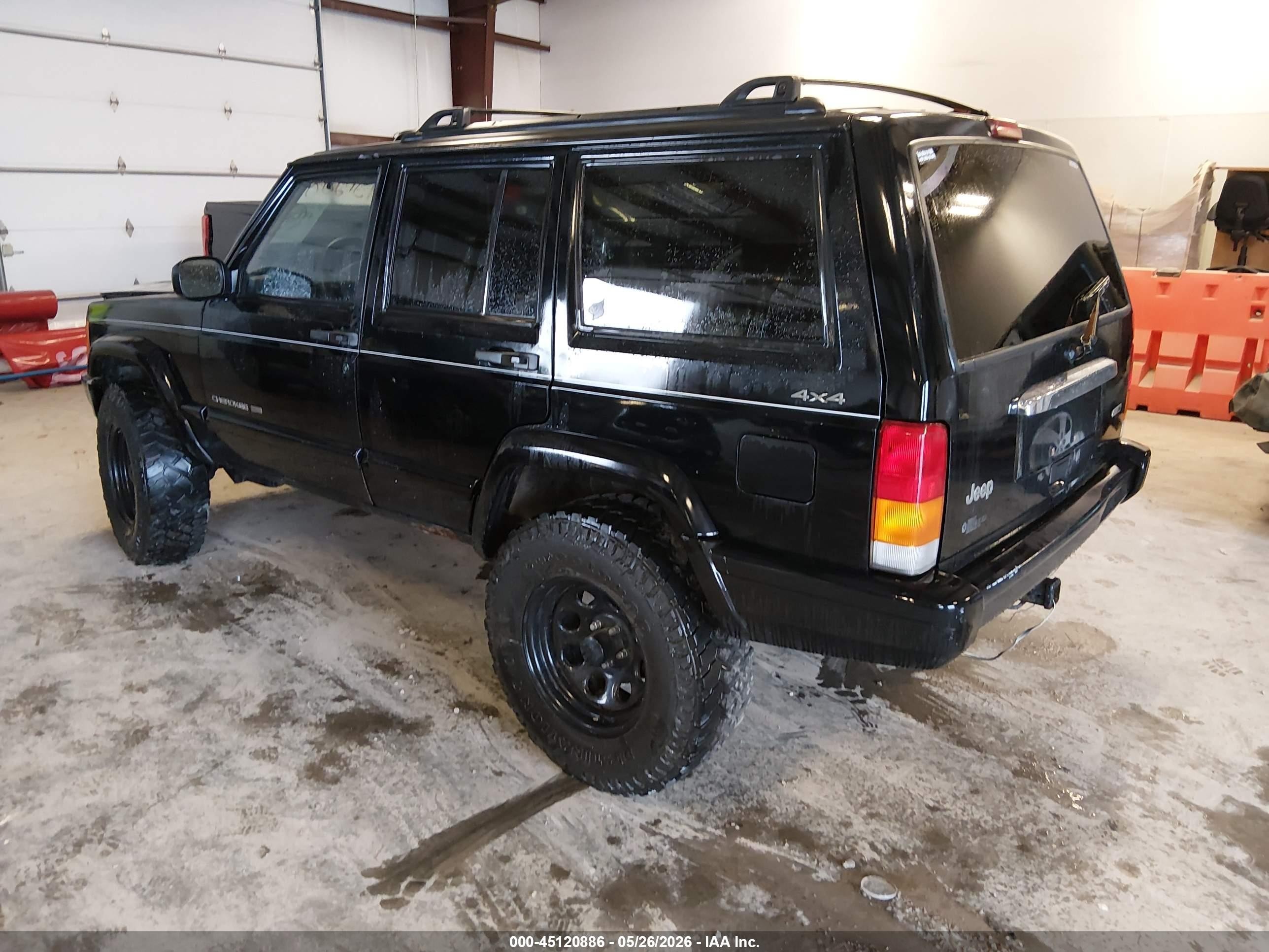 2000 Jeep Cherokee Limited Black vin: 1J4FF68S1YL238039