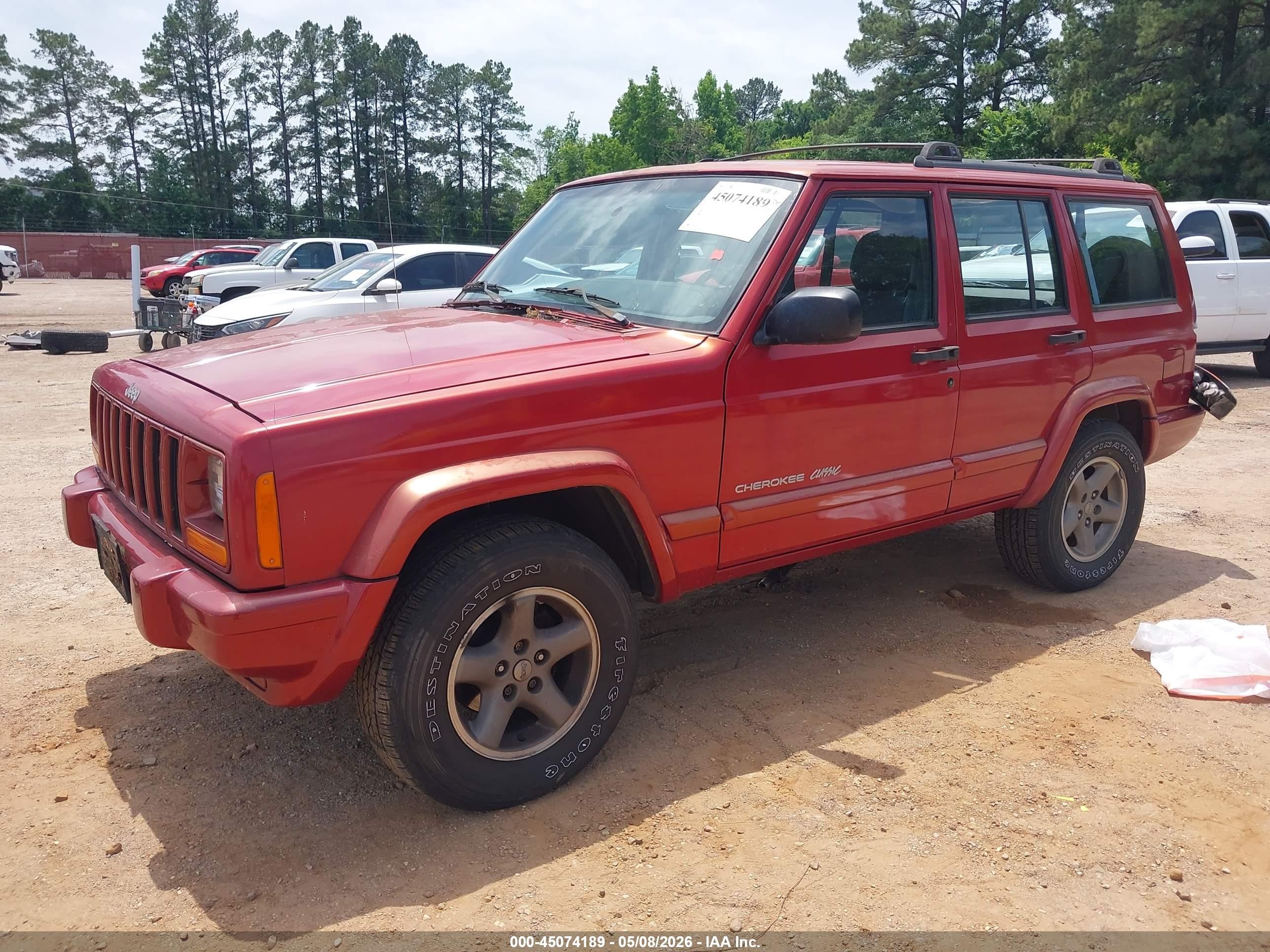 1999 Jeep Cherokee Classic/sport Оранжевый vin: 1J4FF68S3XL591820