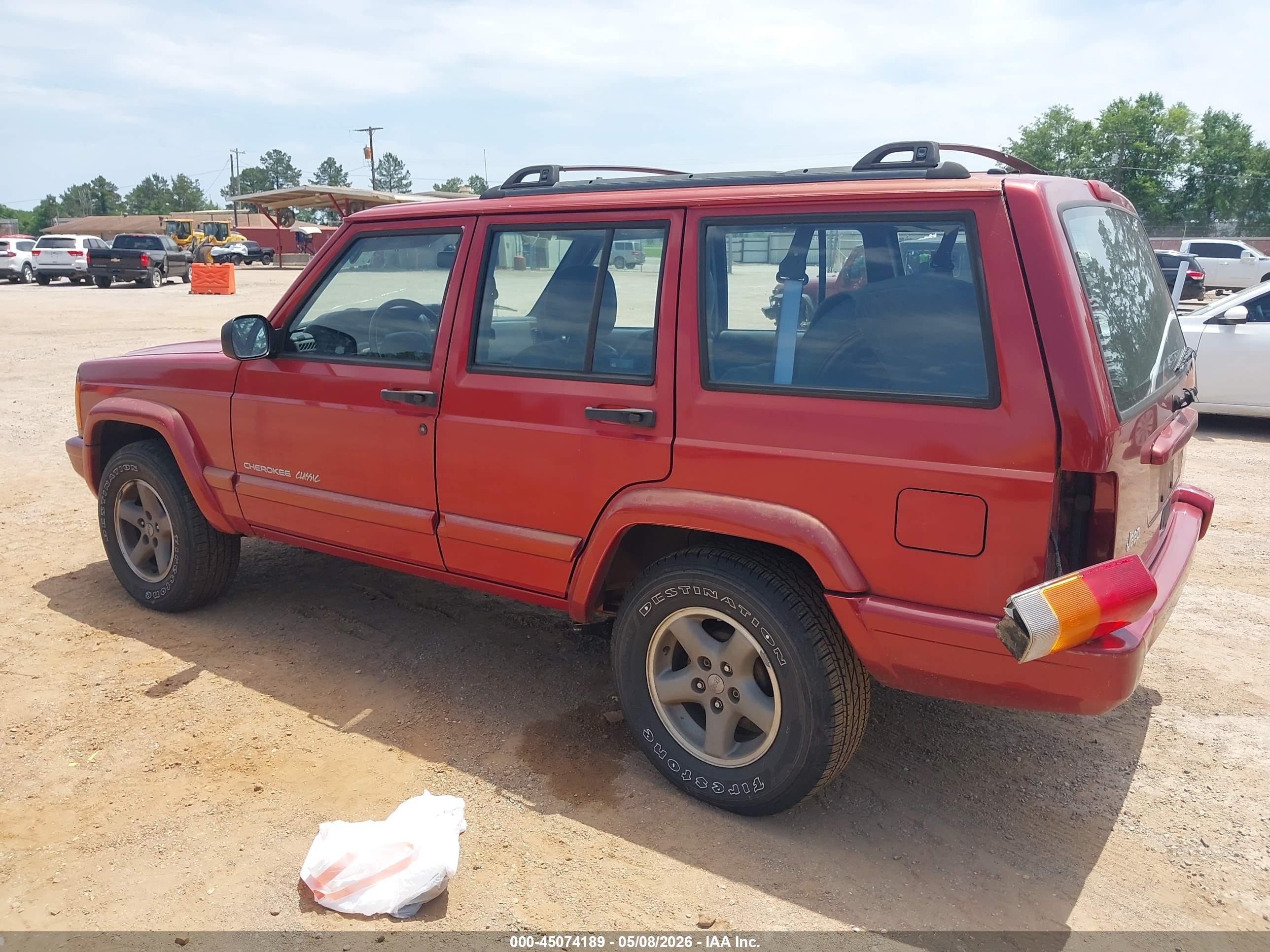 1999 Jeep Cherokee Classic/sport Оранжевый vin: 1J4FF68S3XL591820