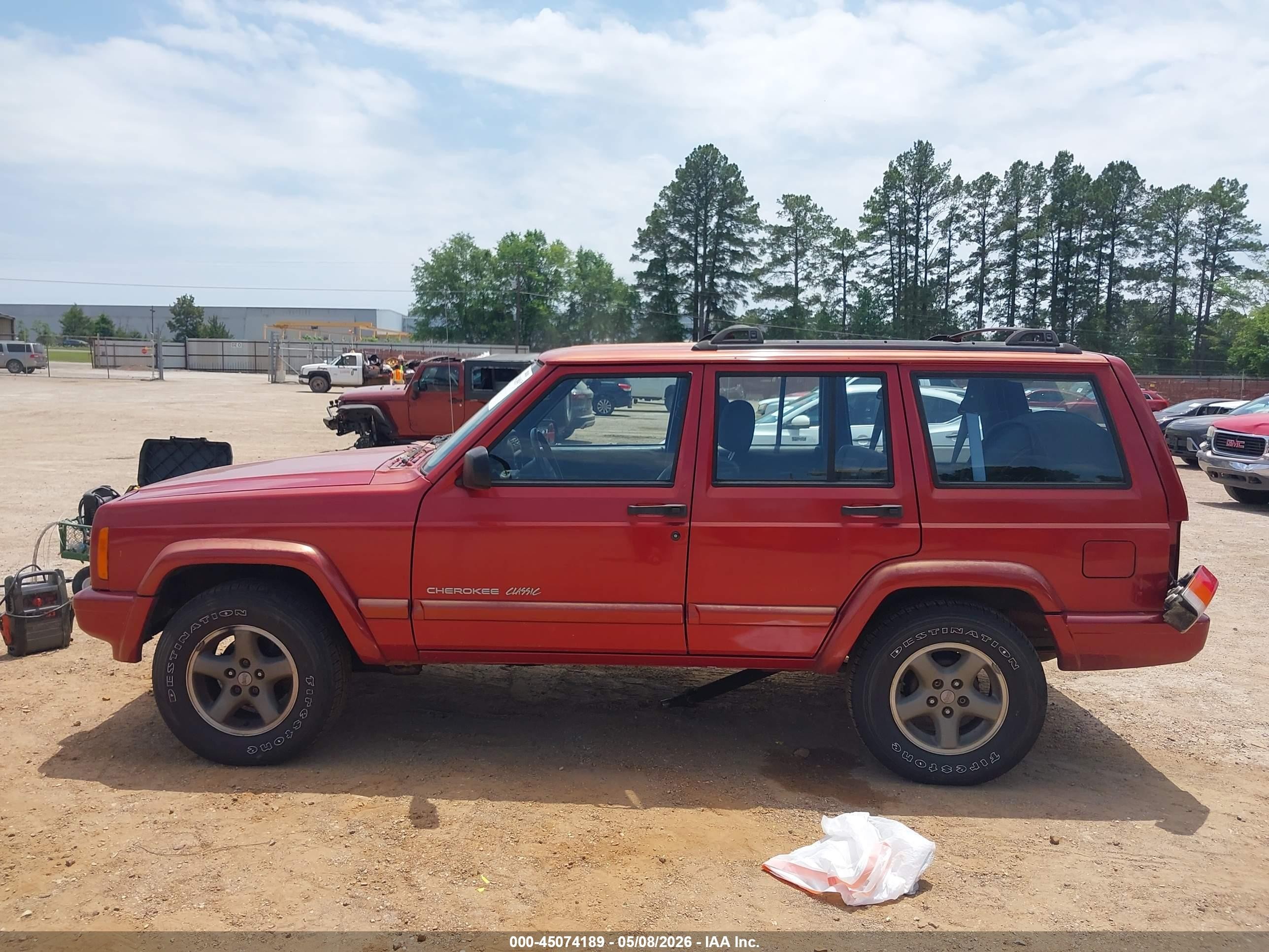 1999 Jeep Cherokee Classic/sport Оранжевый vin: 1J4FF68S3XL591820