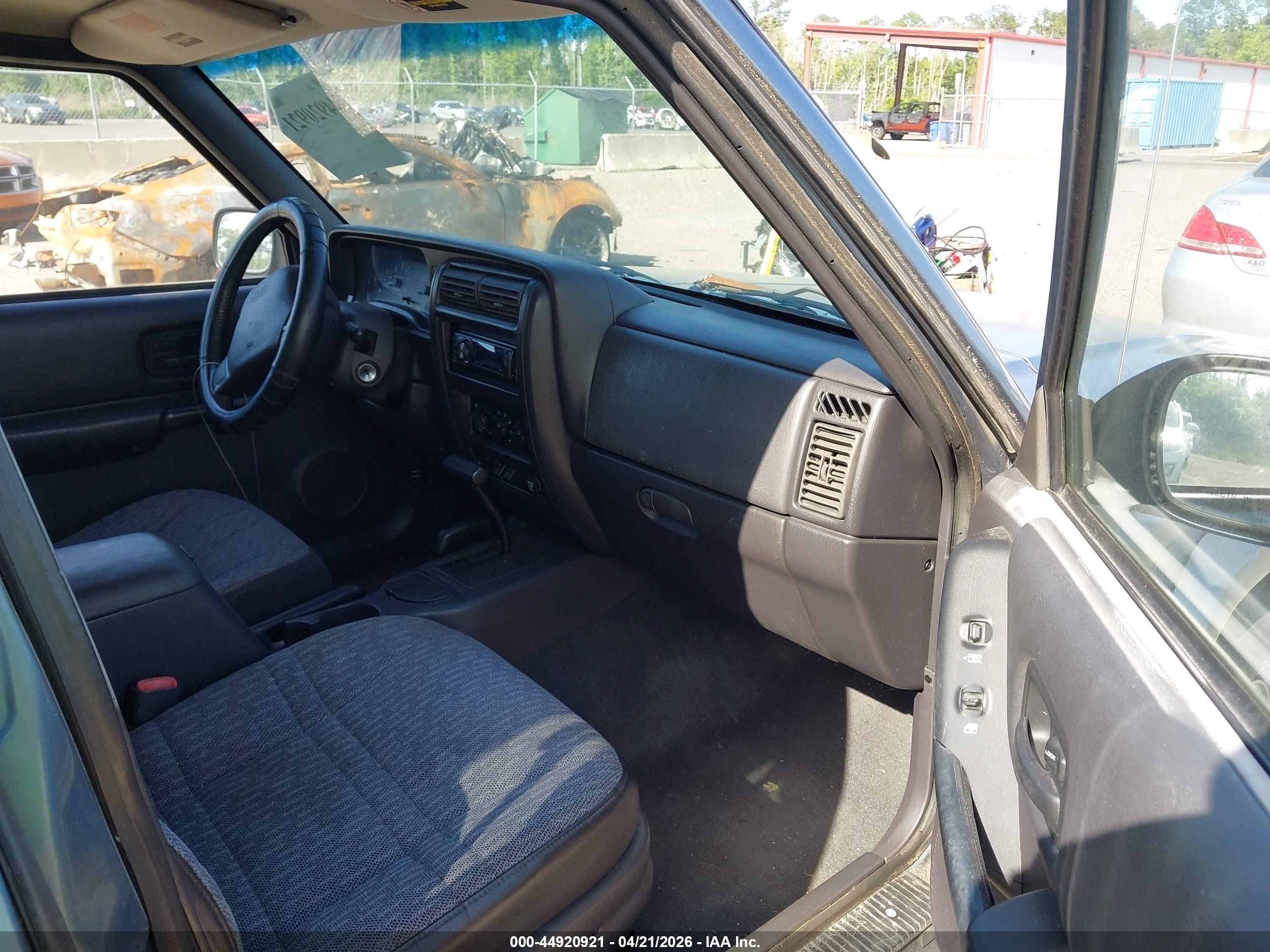 1999 Jeep Cherokee Classic/sport Синий vin: 1J4FF68S3XL623679