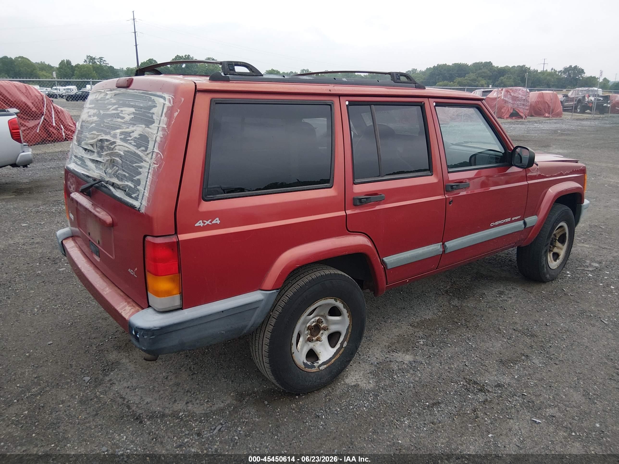 1999 Jeep Cherokee Classic/sport Burgundy vin: 1J4FF68S3XL630941