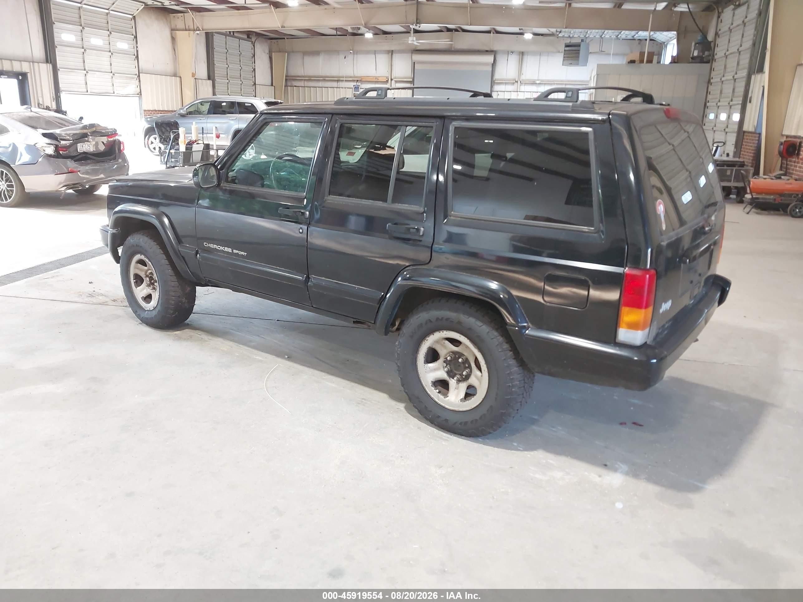 1999 Jeep Cherokee Classic/sport Черный vin: 1J4FF68S3XL651496