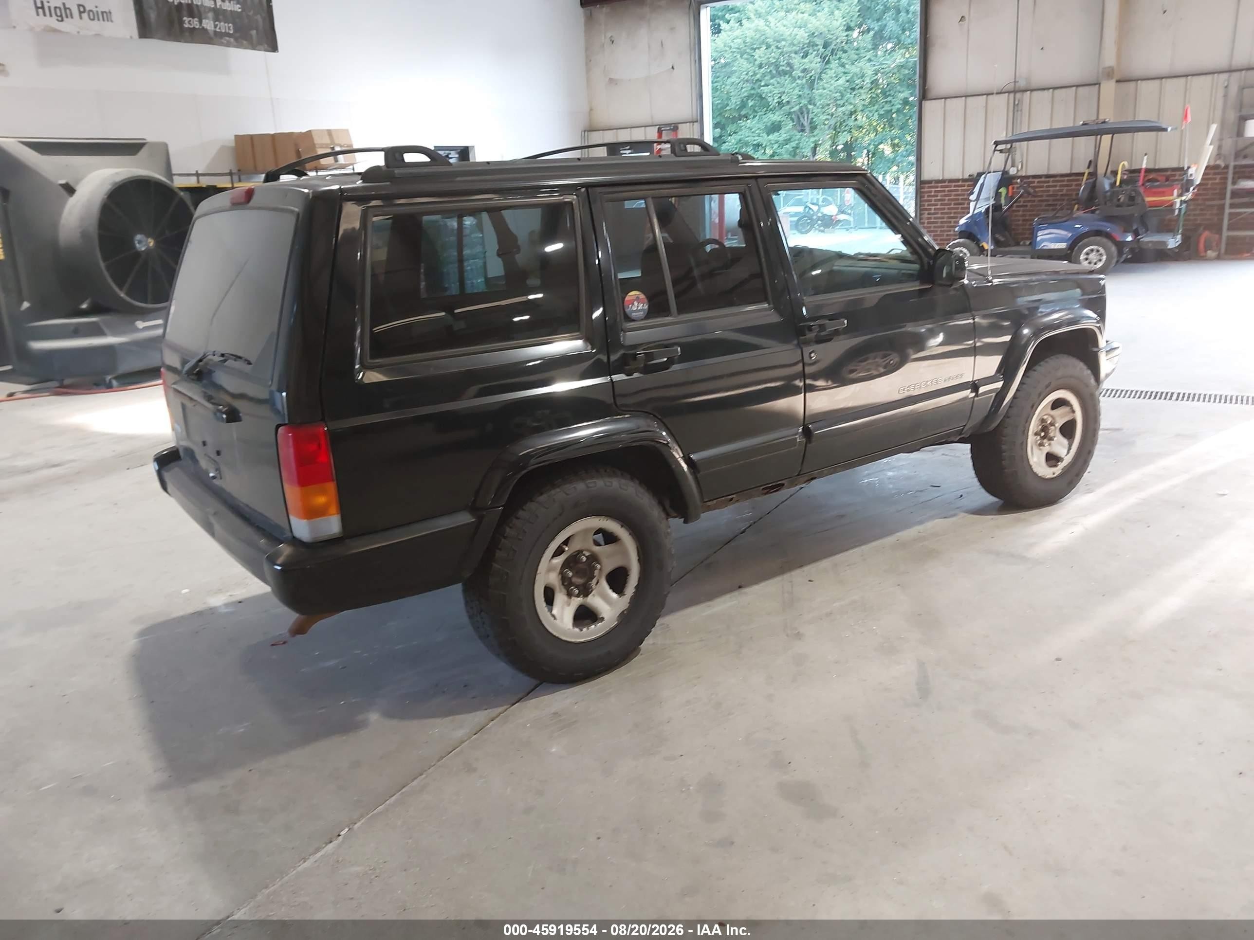 1999 Jeep Cherokee Classic/sport Черный vin: 1J4FF68S3XL651496
