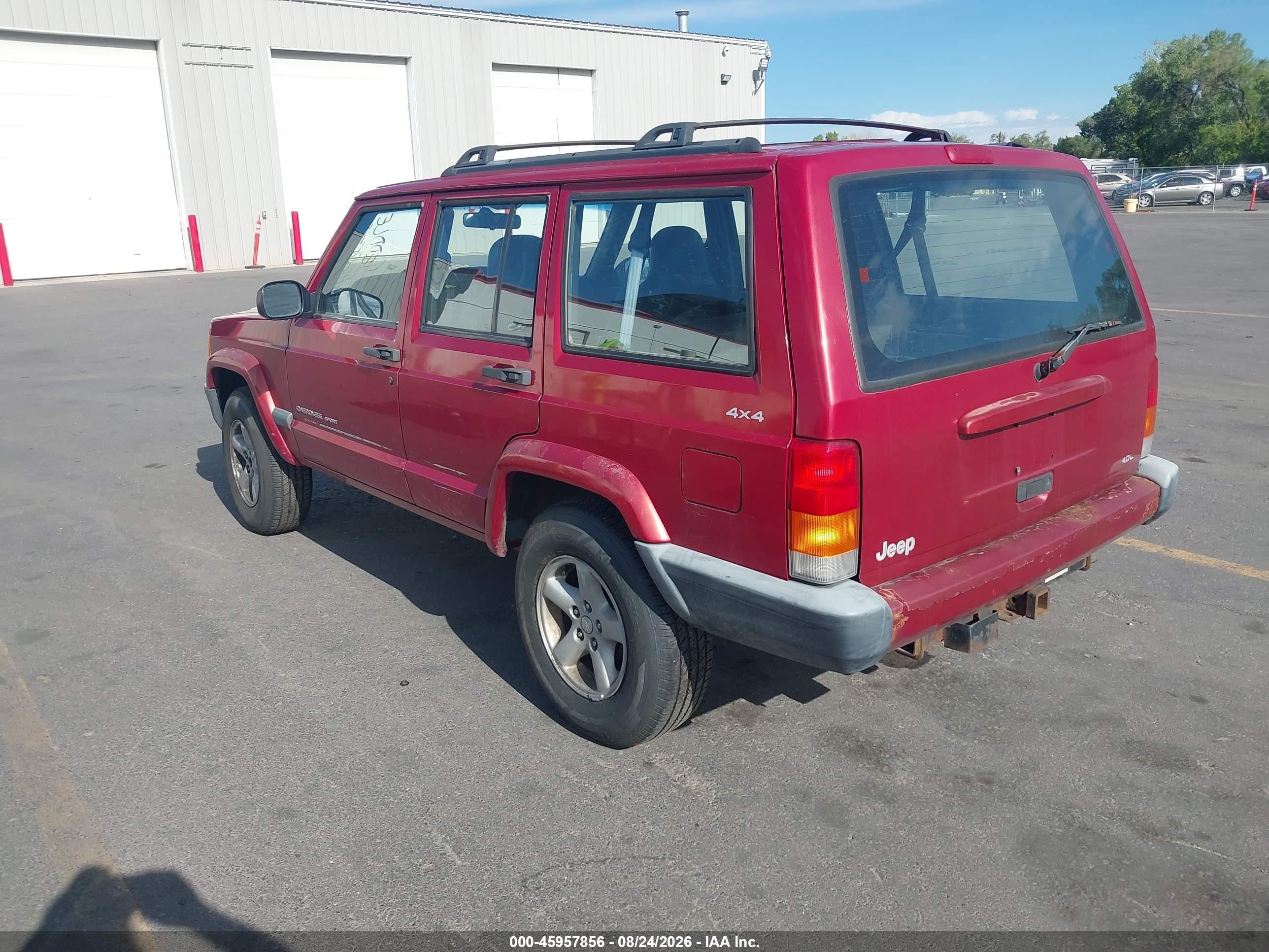 1999 Jeep Cherokee Classic/sport Maroon vin: 1J4FF68S3XL671280