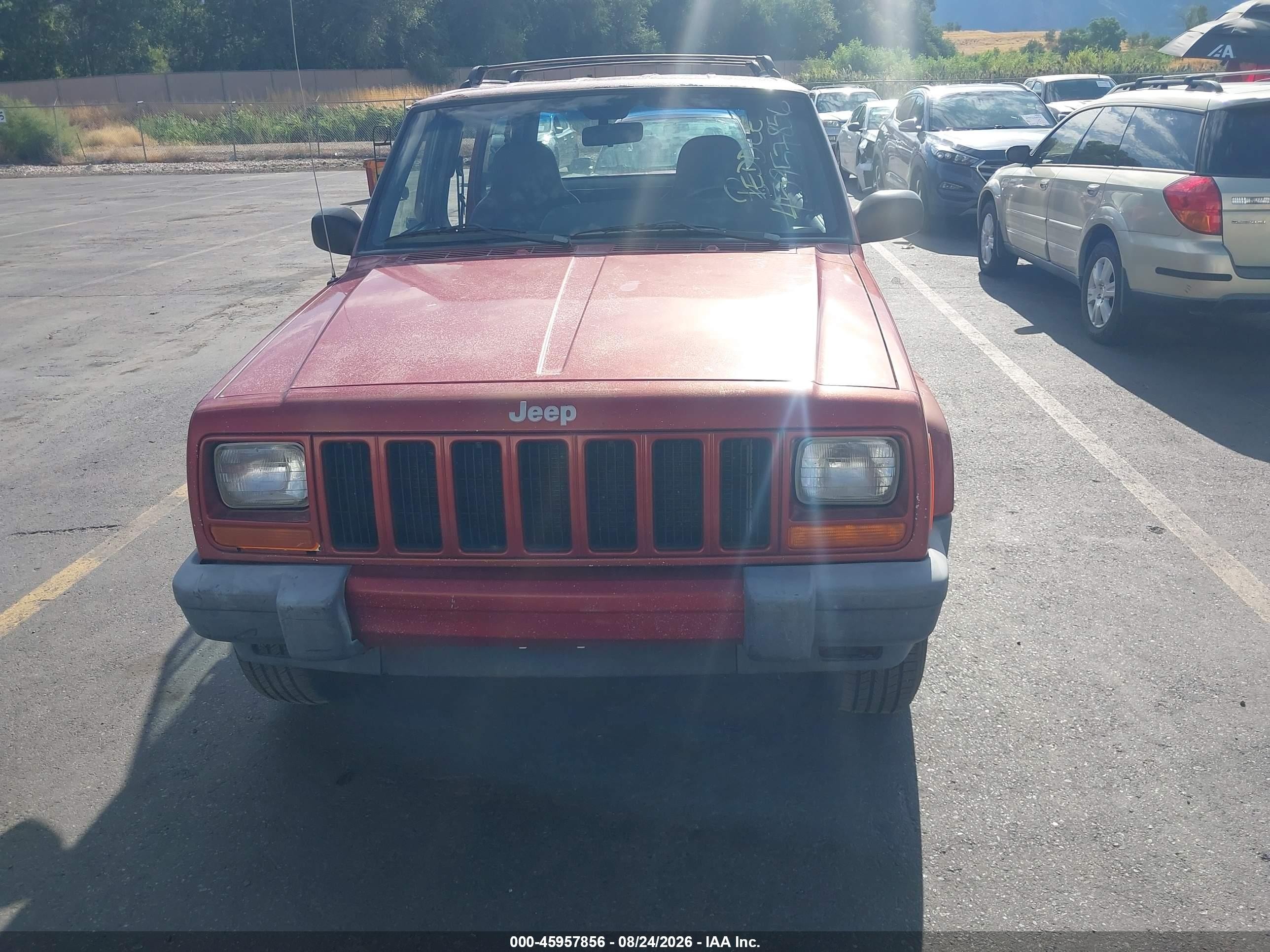 1999 Jeep Cherokee Classic/sport Maroon vin: 1J4FF68S3XL671280
