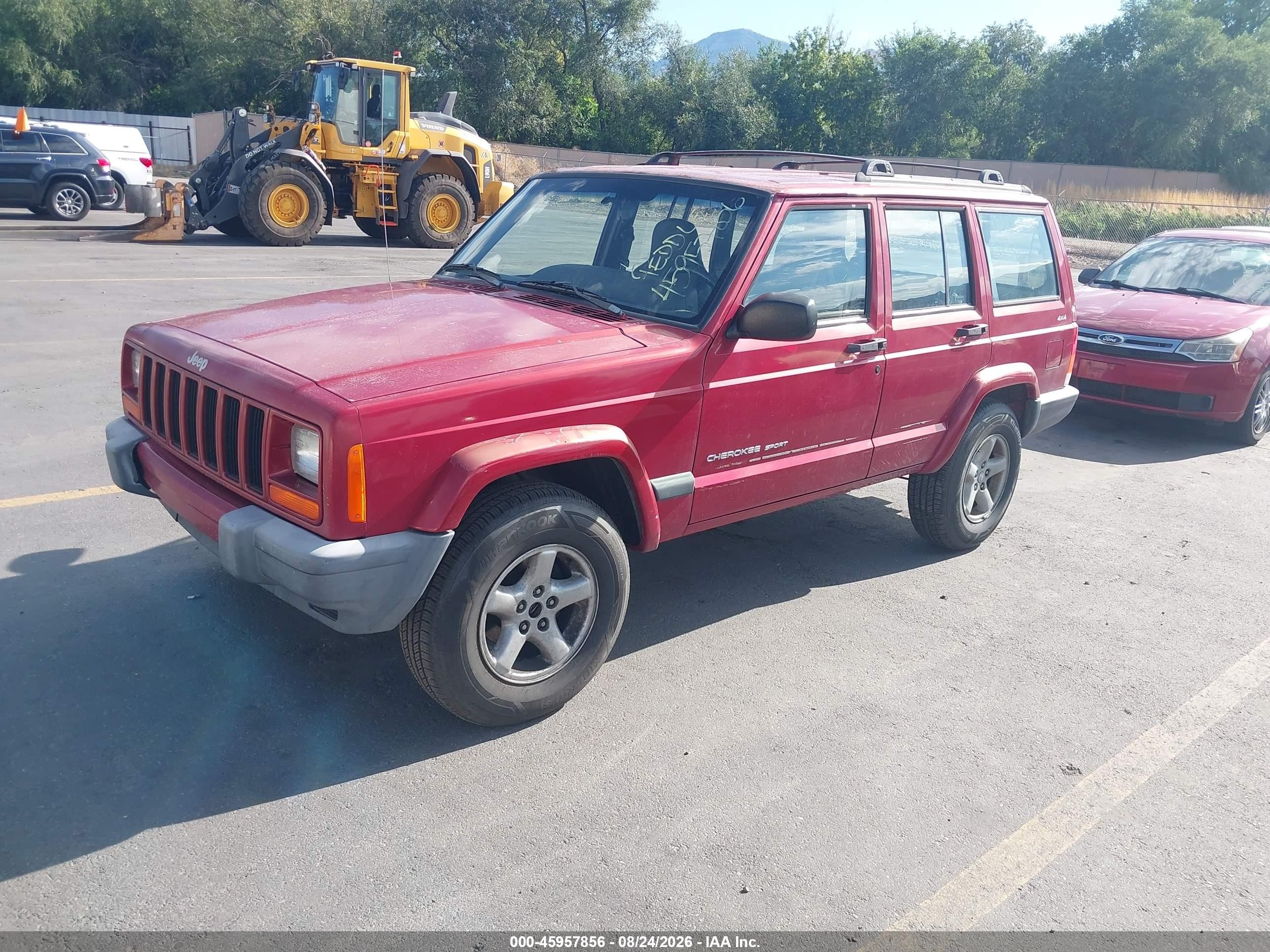 1999 Jeep Cherokee Classic/sport Maroon vin: 1J4FF68S3XL671280