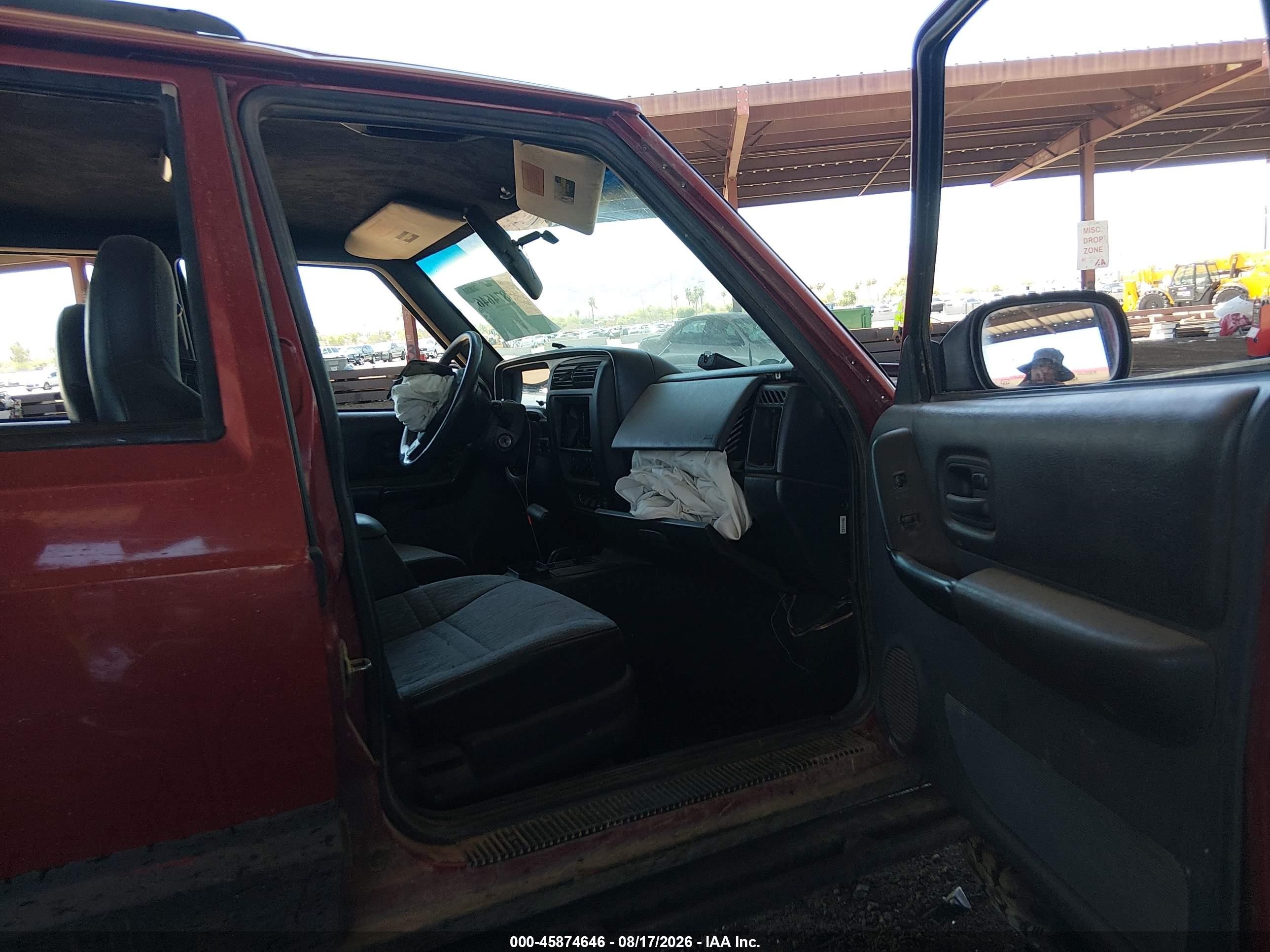 1999 Jeep Cherokee Classic/sport Red vin: 1J4FF68S4XL626770