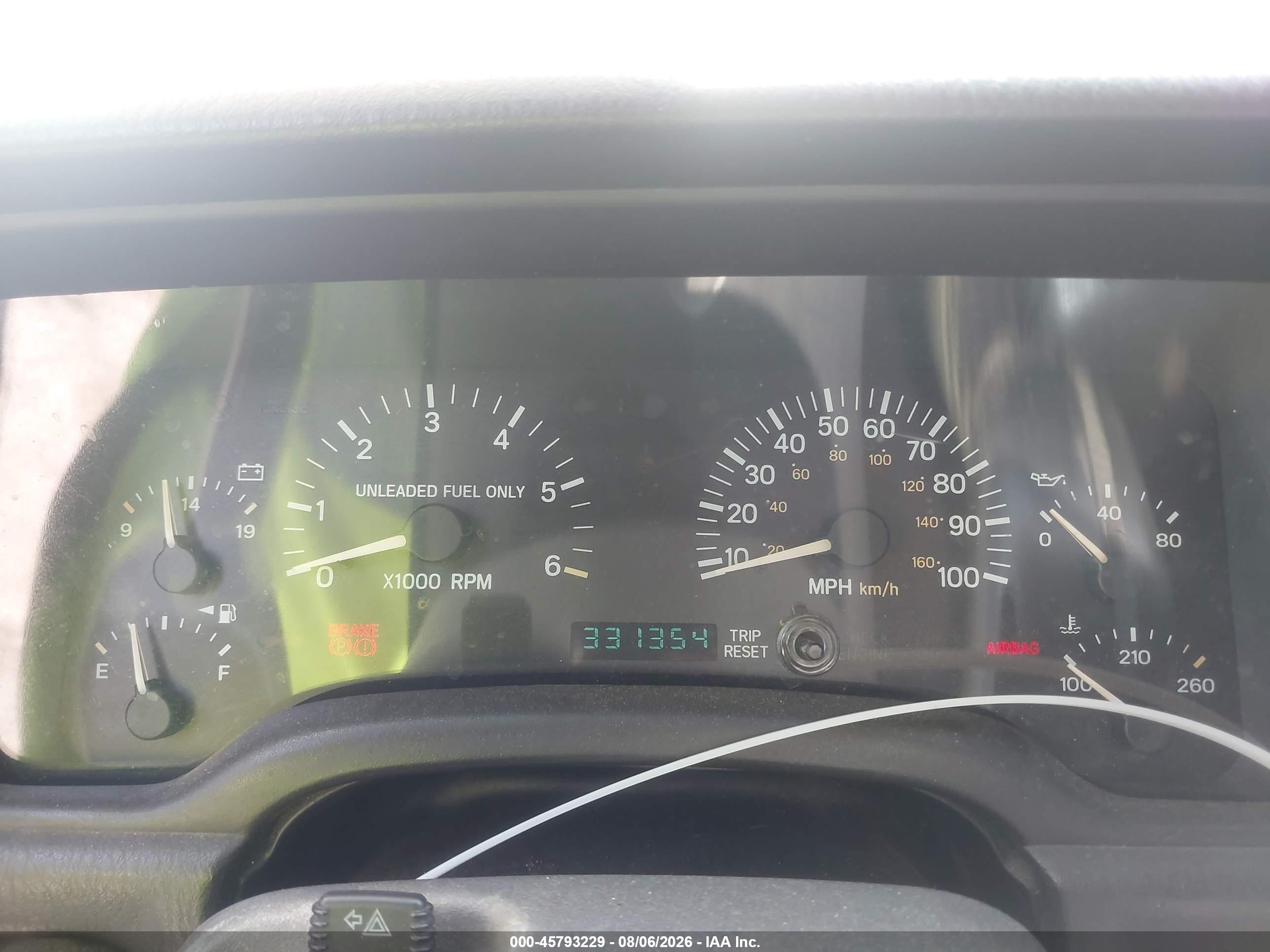 1999 Jeep Cherokee Classic/sport Tan vin: 1J4FF68S5XL518027