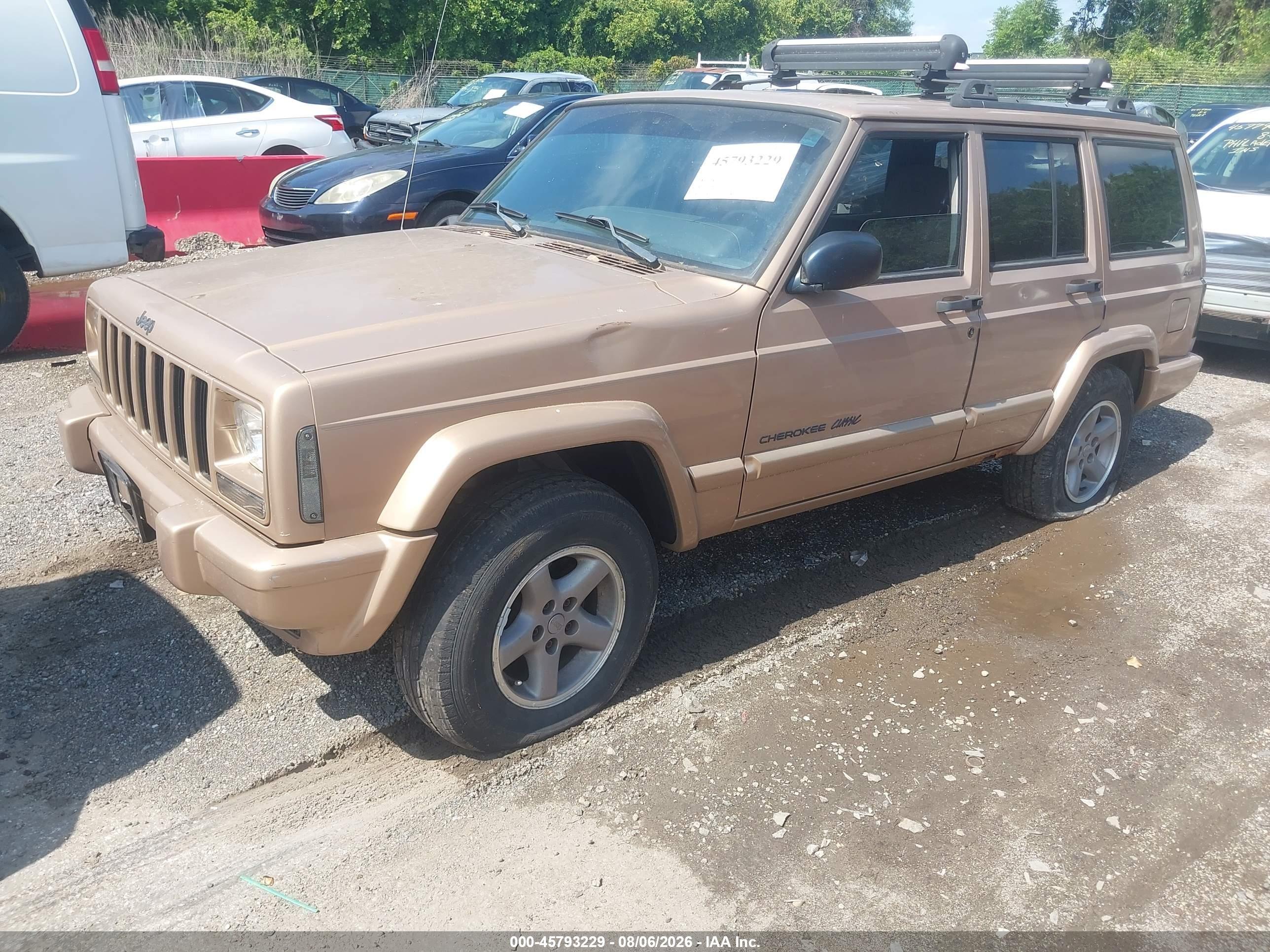 1999 Jeep Cherokee Classic/sport Tan vin: 1J4FF68S5XL518027