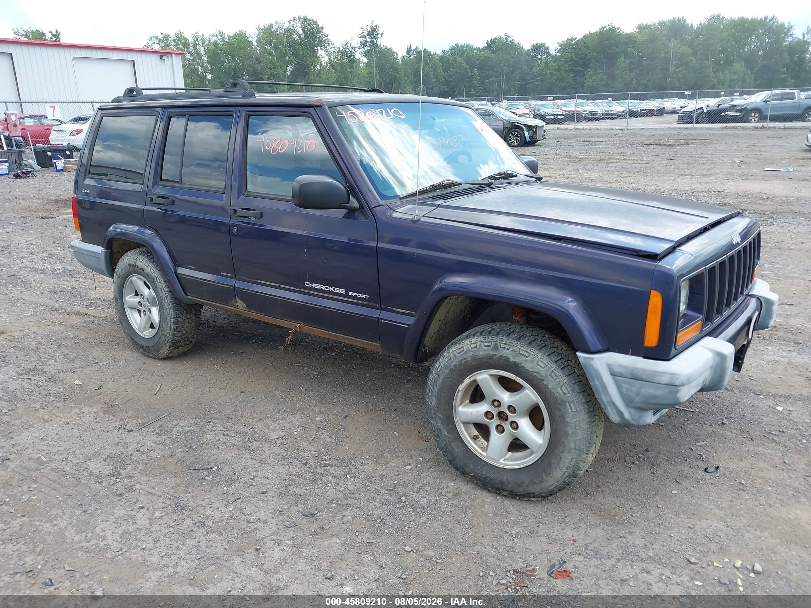 1999 Jeep Cherokee Classic/sport Purple vin: 1J4FF68S5XL593357